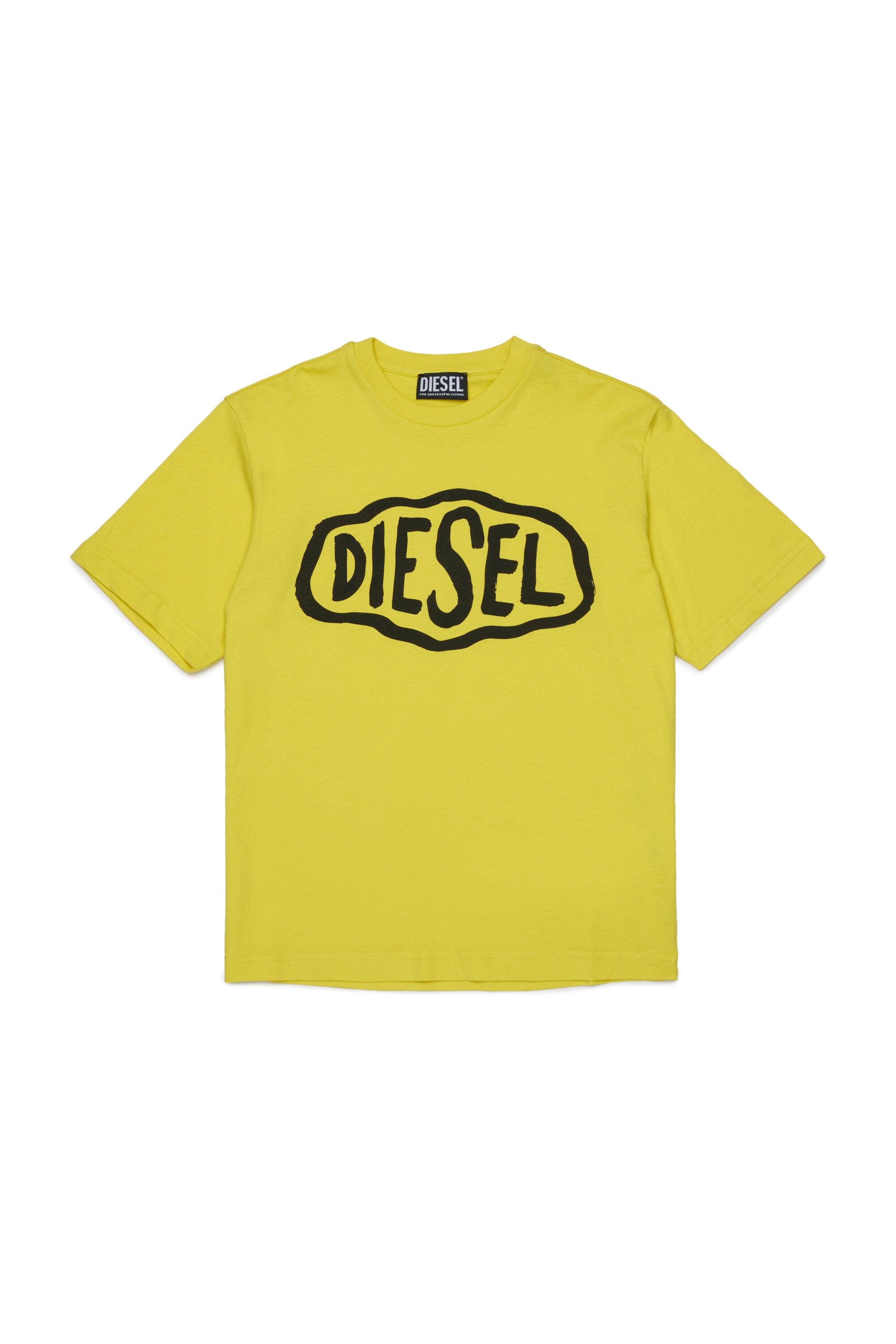 T-shirt à col rond avec logo