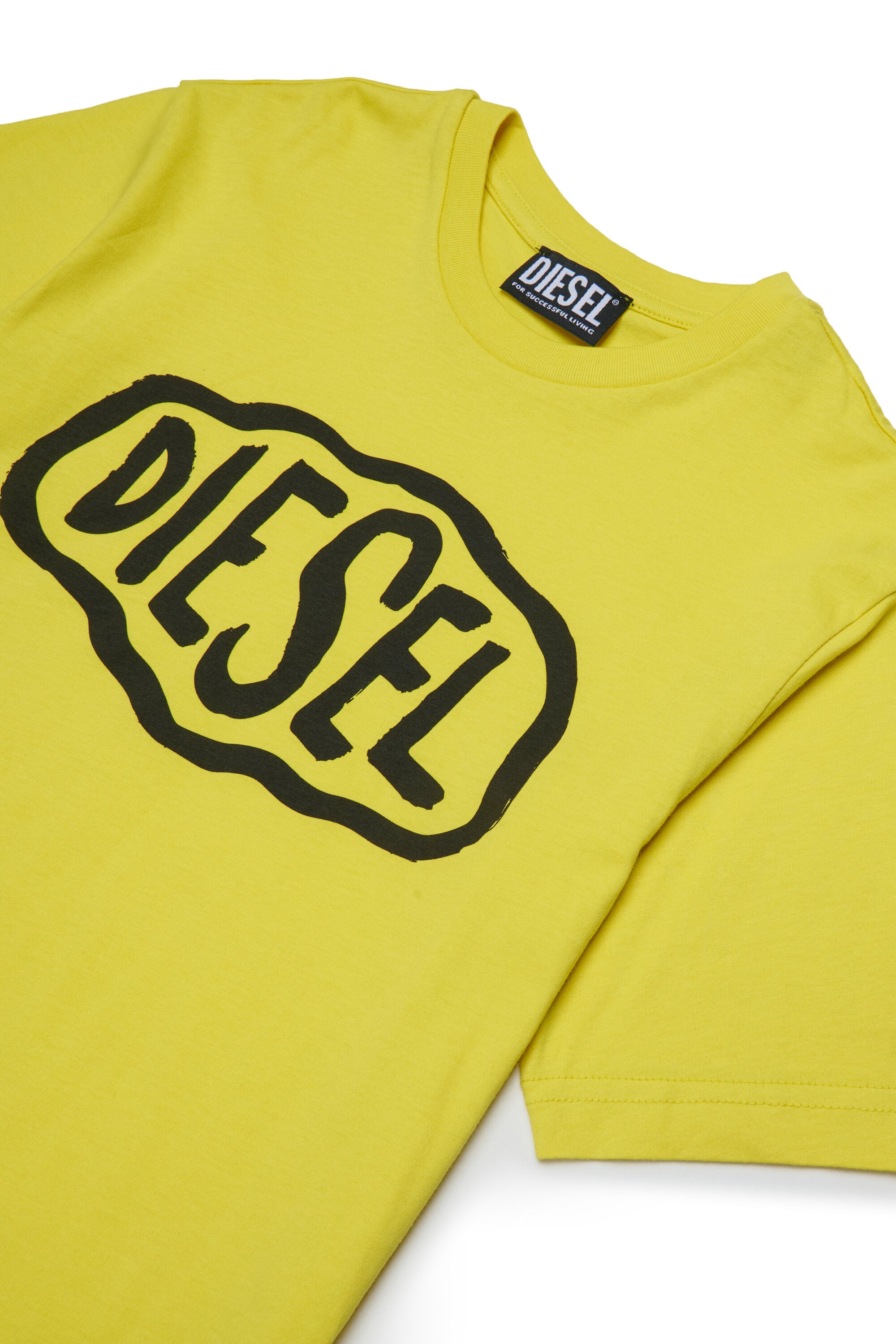 T-shirt à col rond avec logo