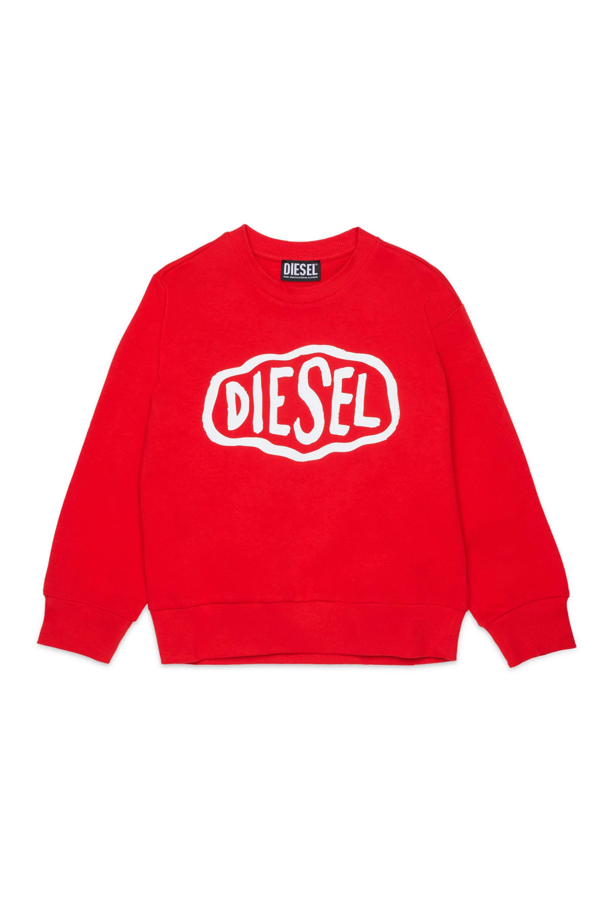 Sweatshirt mit Rundhalsausschnitt und Logo