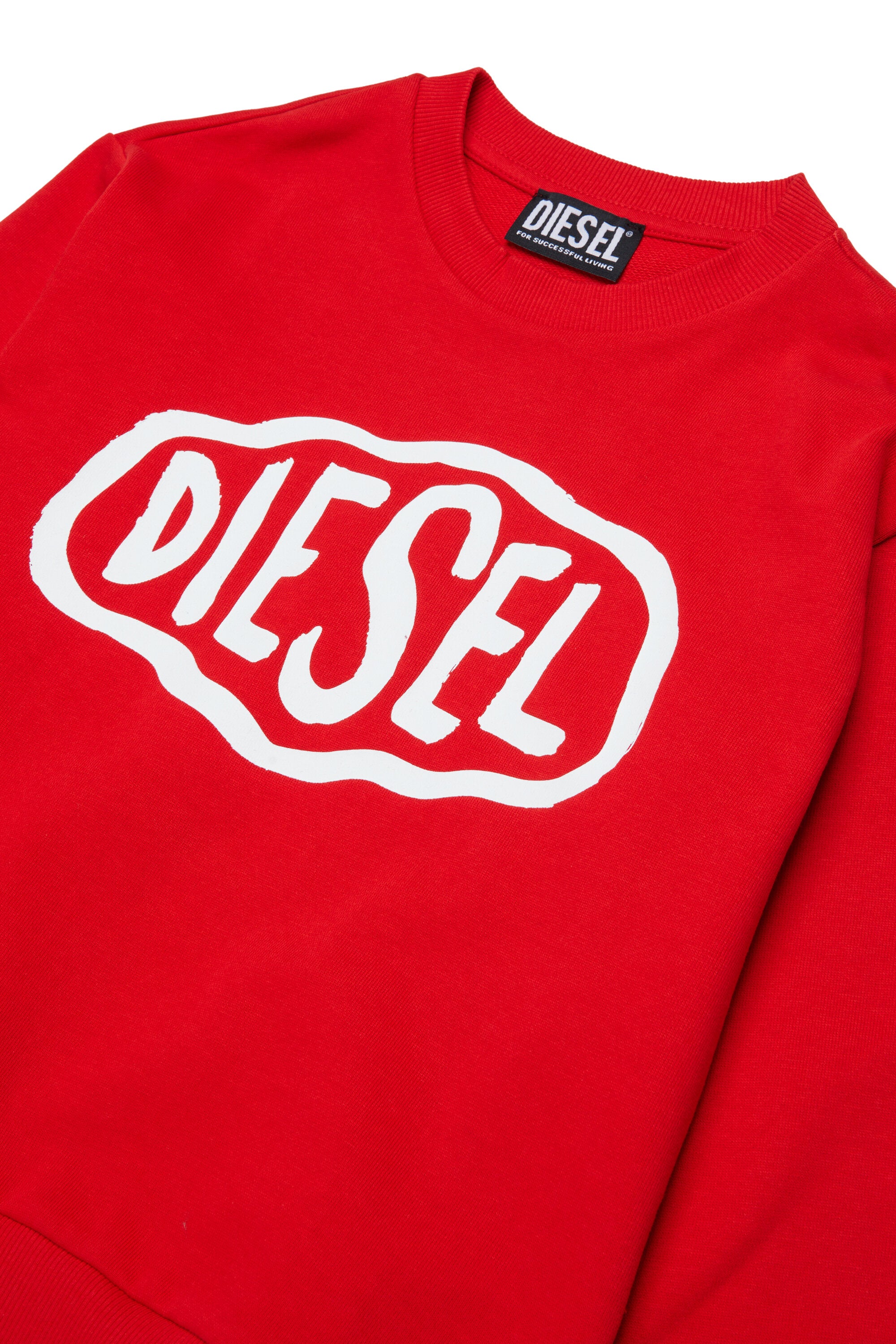 Sweatshirt mit Rundhalsausschnitt und Logo