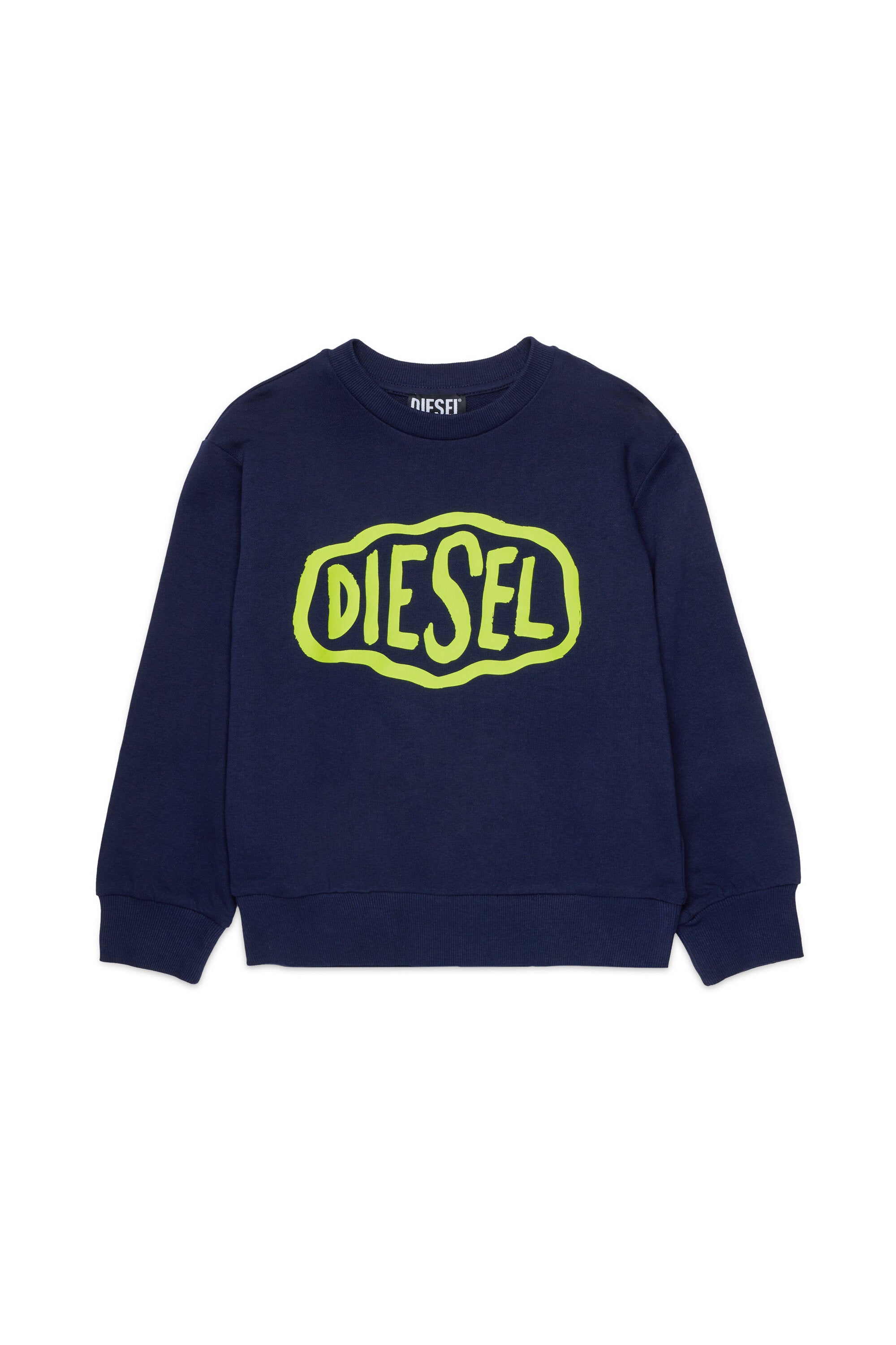 Sweatshirt mit Rundhalsausschnitt und Logo