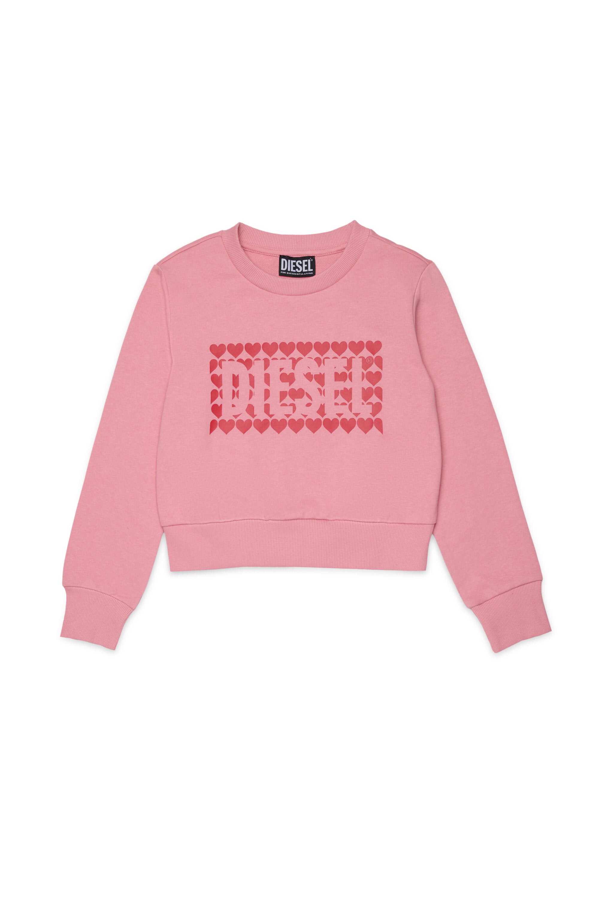 Sweatshirt mit Rundhalsausschnitt und Logo