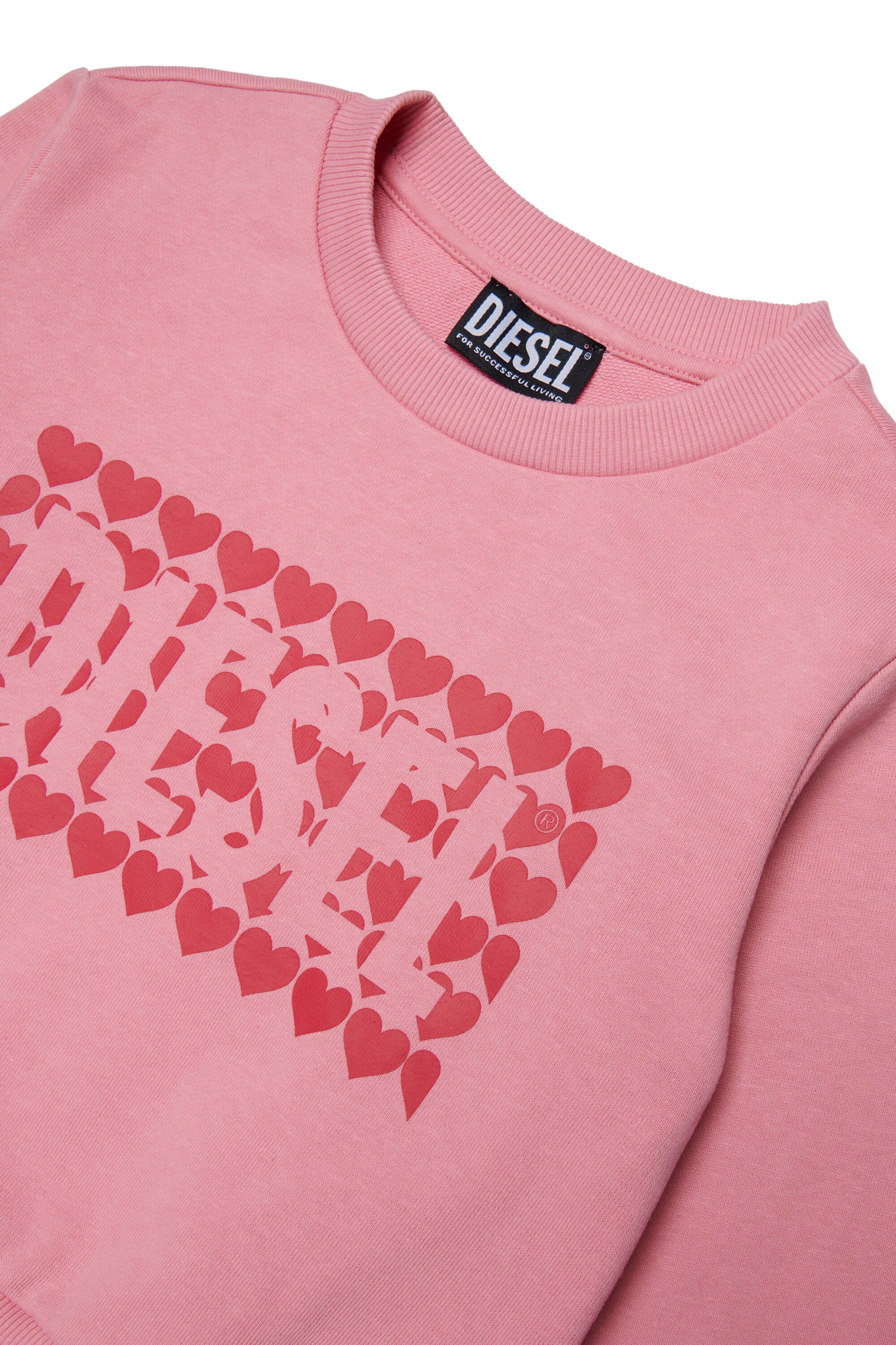 Sweatshirt mit Rundhalsausschnitt und Logo