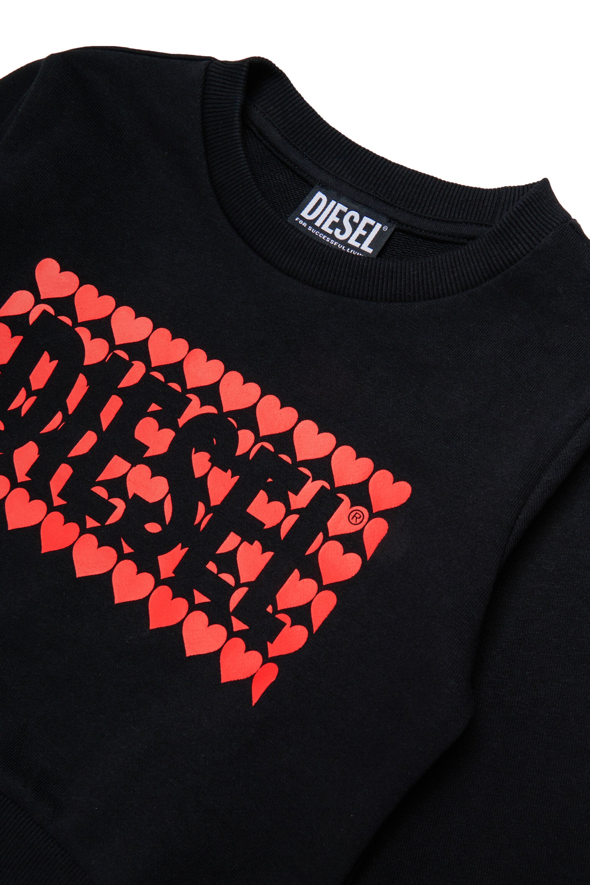 Sweatshirt mit Rundhalsausschnitt und Logo