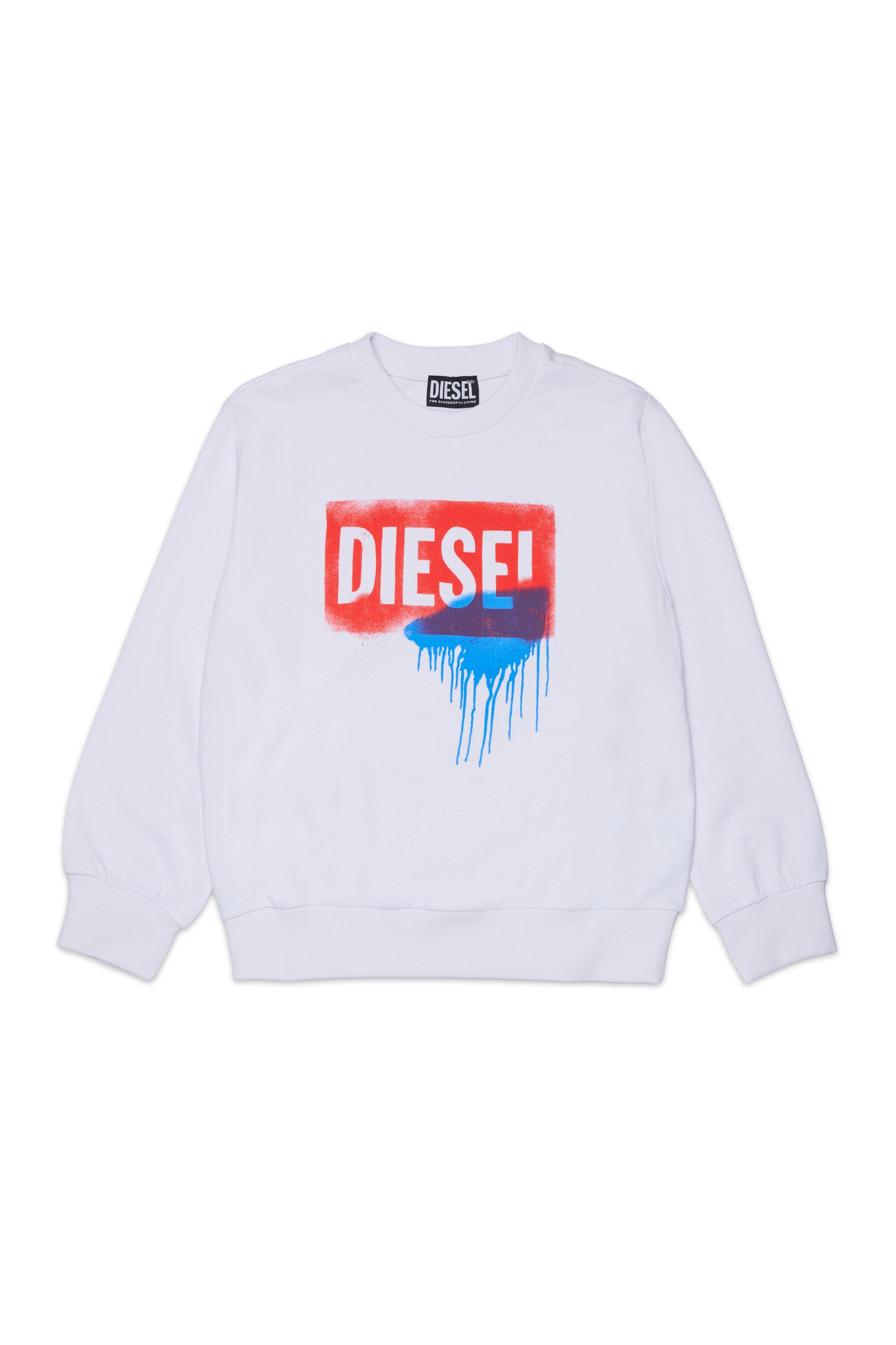 Sweatshirt mit Rundhalsausschnitt und Logo