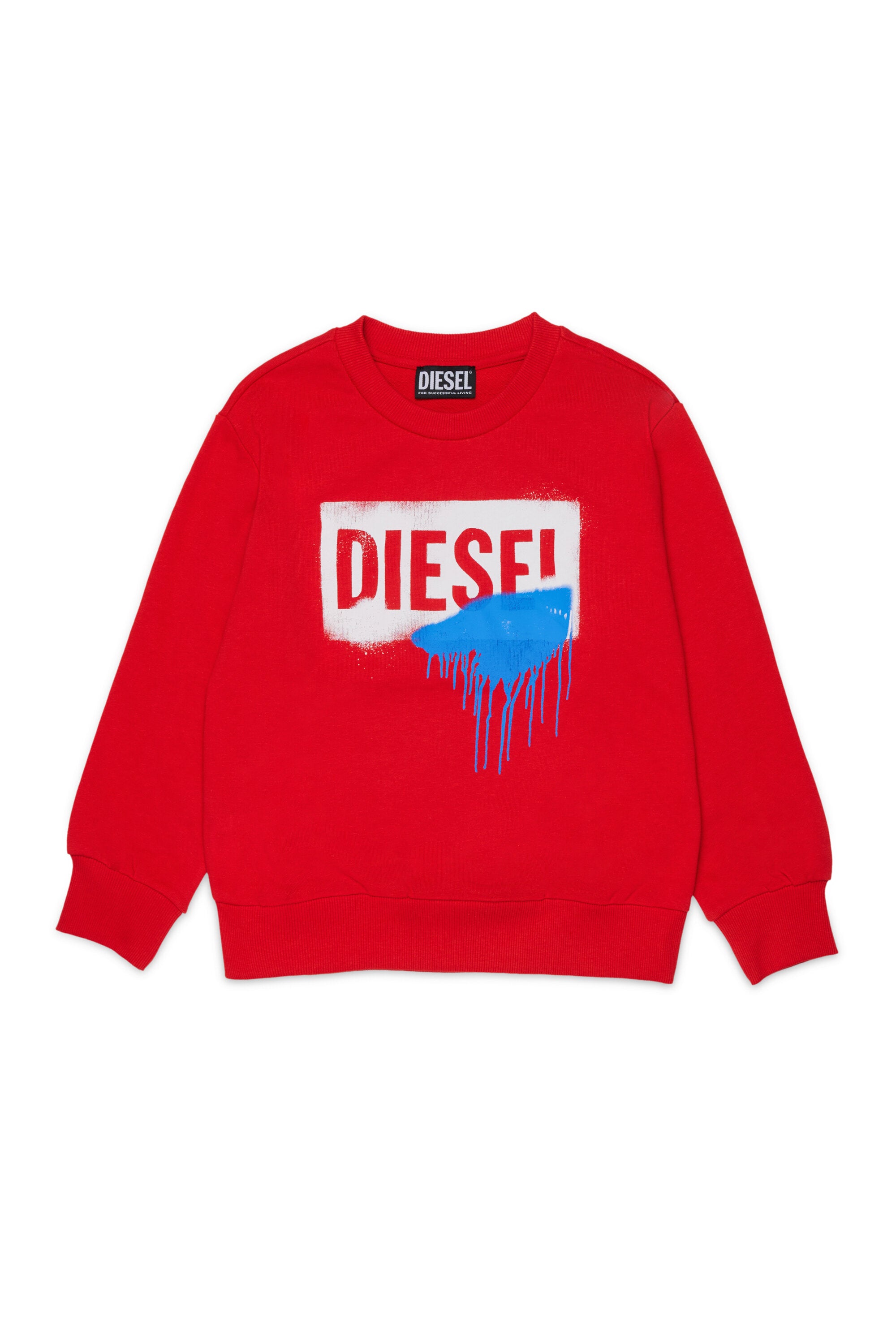 Sweatshirt mit Rundhalsausschnitt und Logo