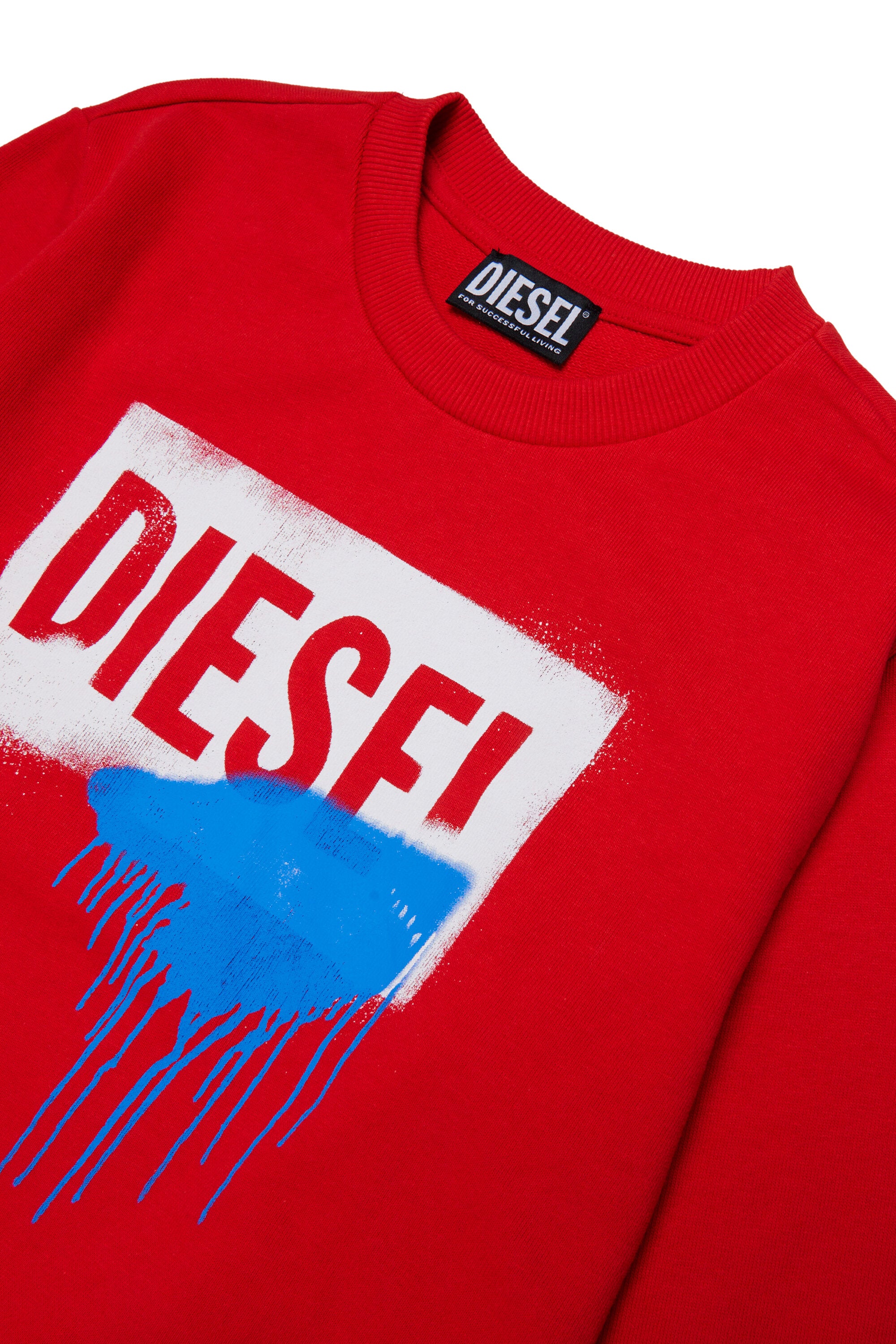 Sweatshirt mit Rundhalsausschnitt und Logo