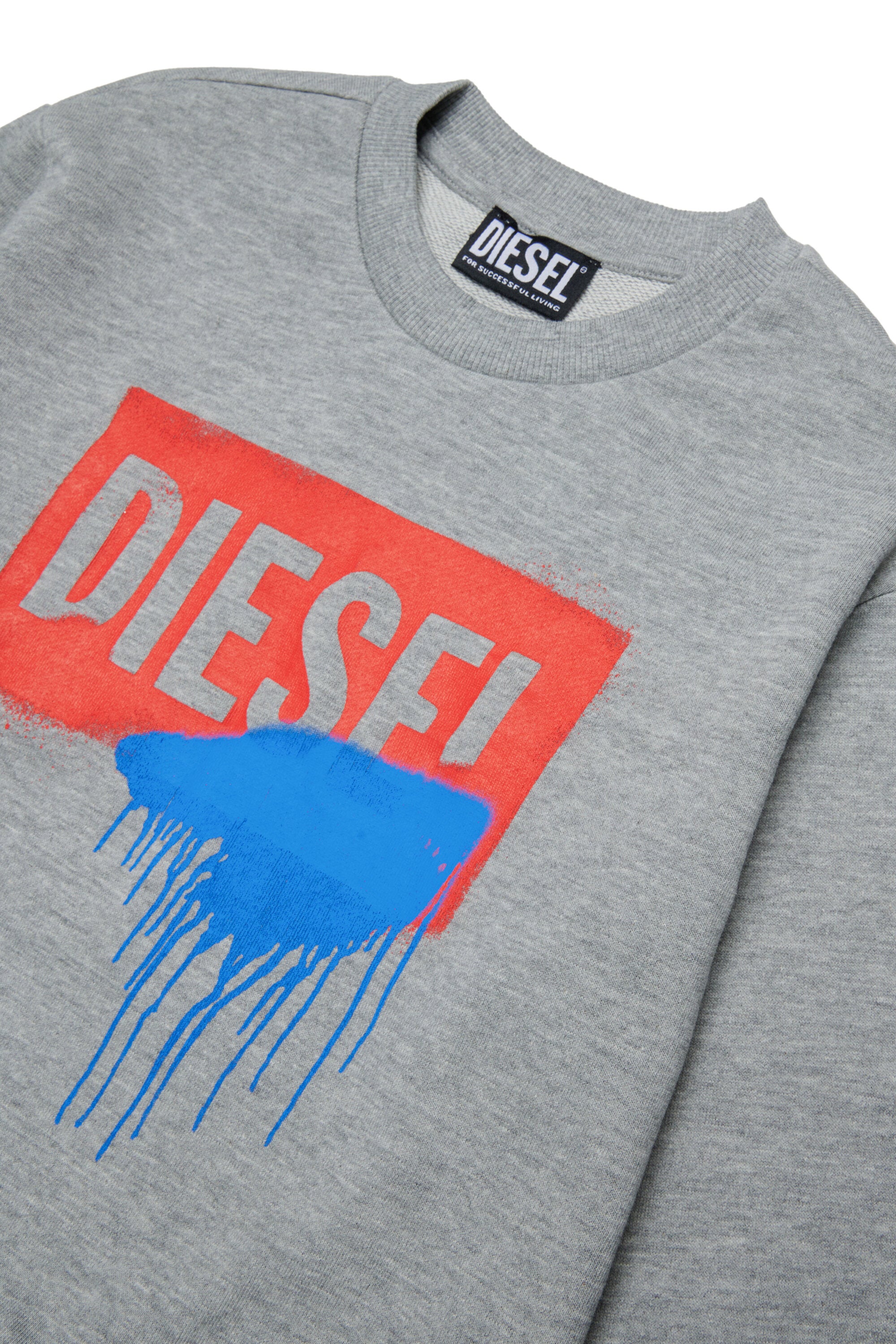Sweatshirt mit Rundhalsausschnitt und Logo