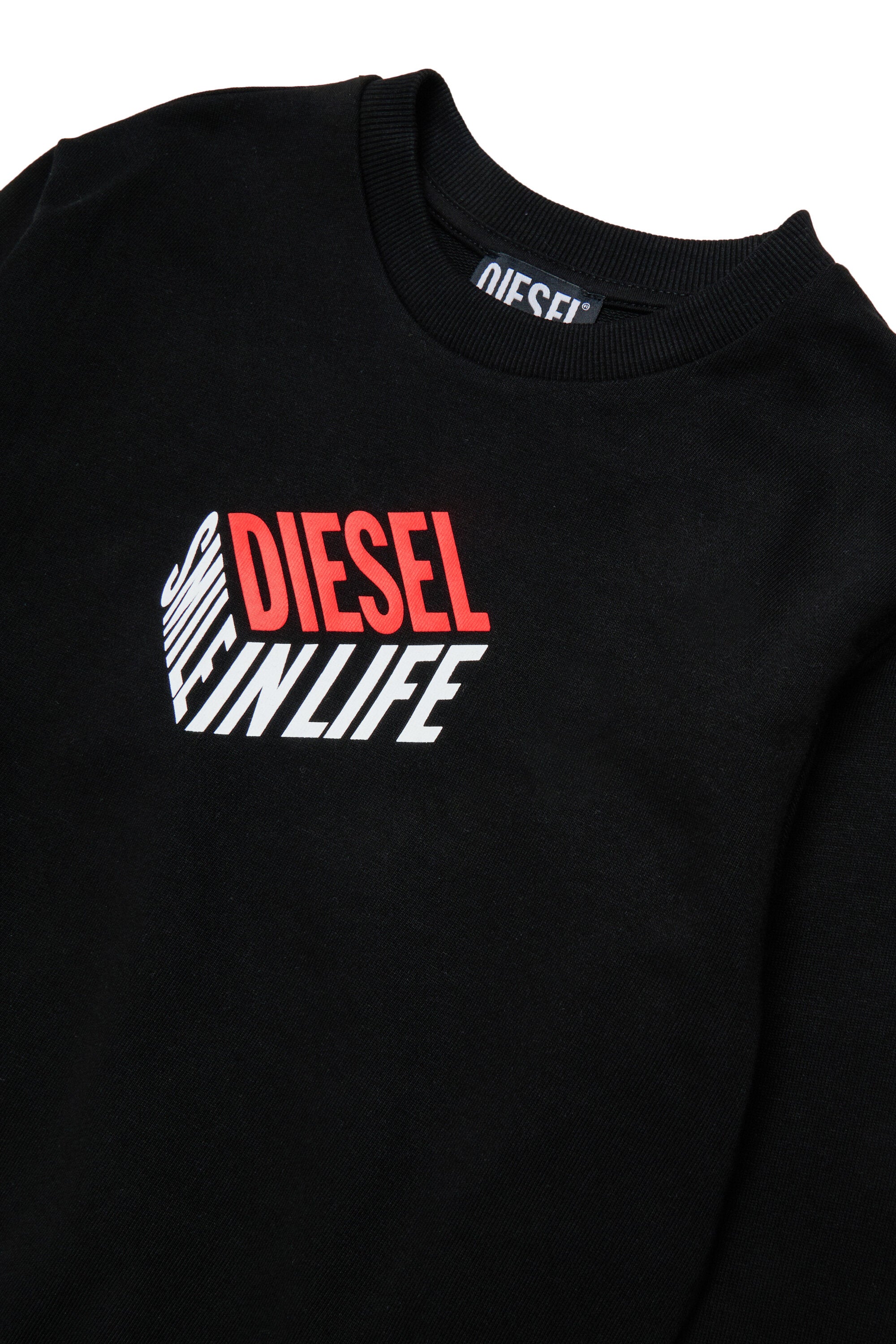 Sweatshirt mit Rundhalsausschnitt und Logo