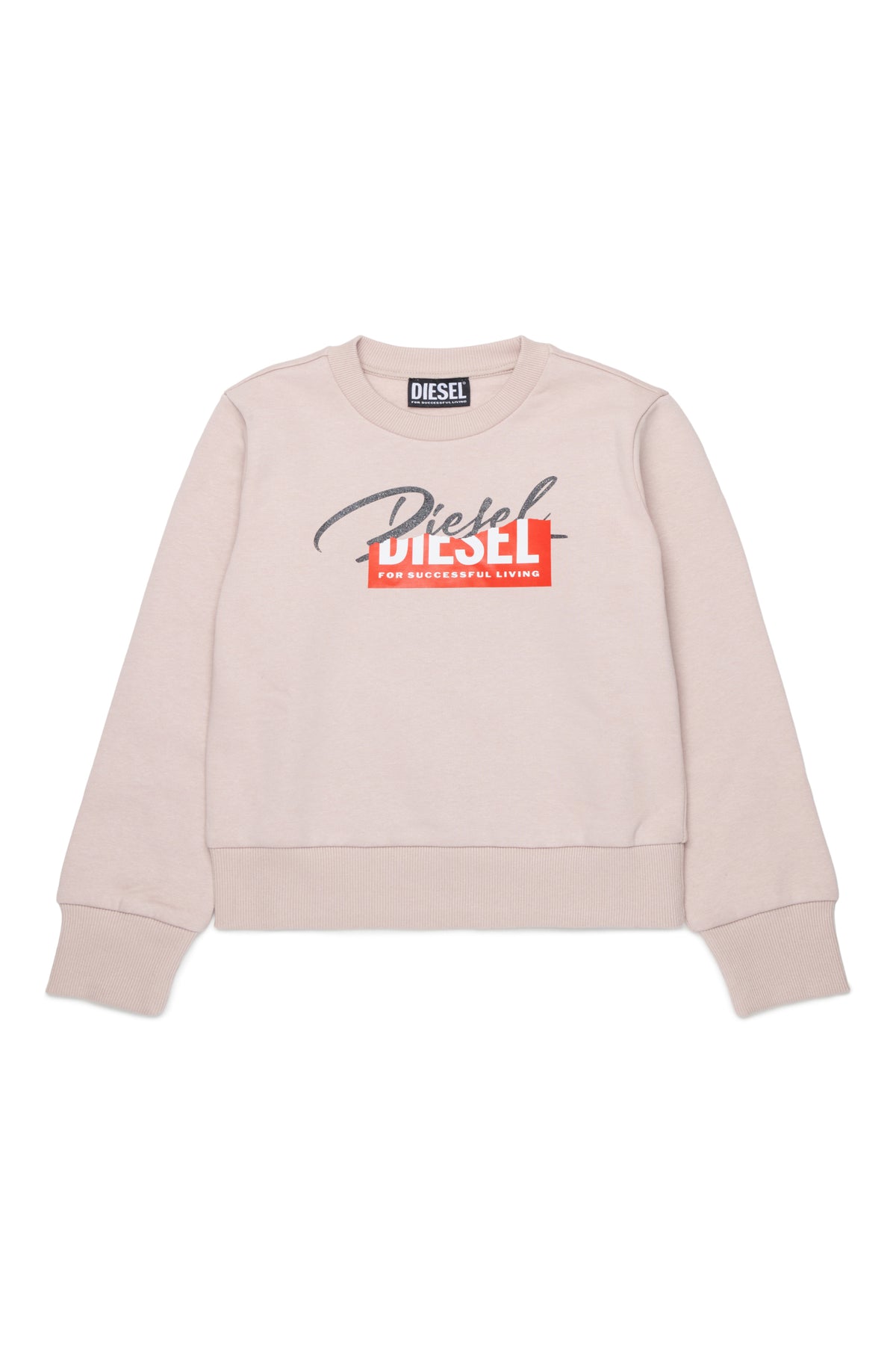 Crew-neck sweatshirt with logo