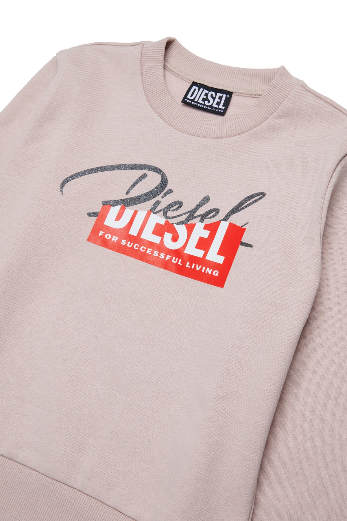 Crew-neck sweatshirt with logo
