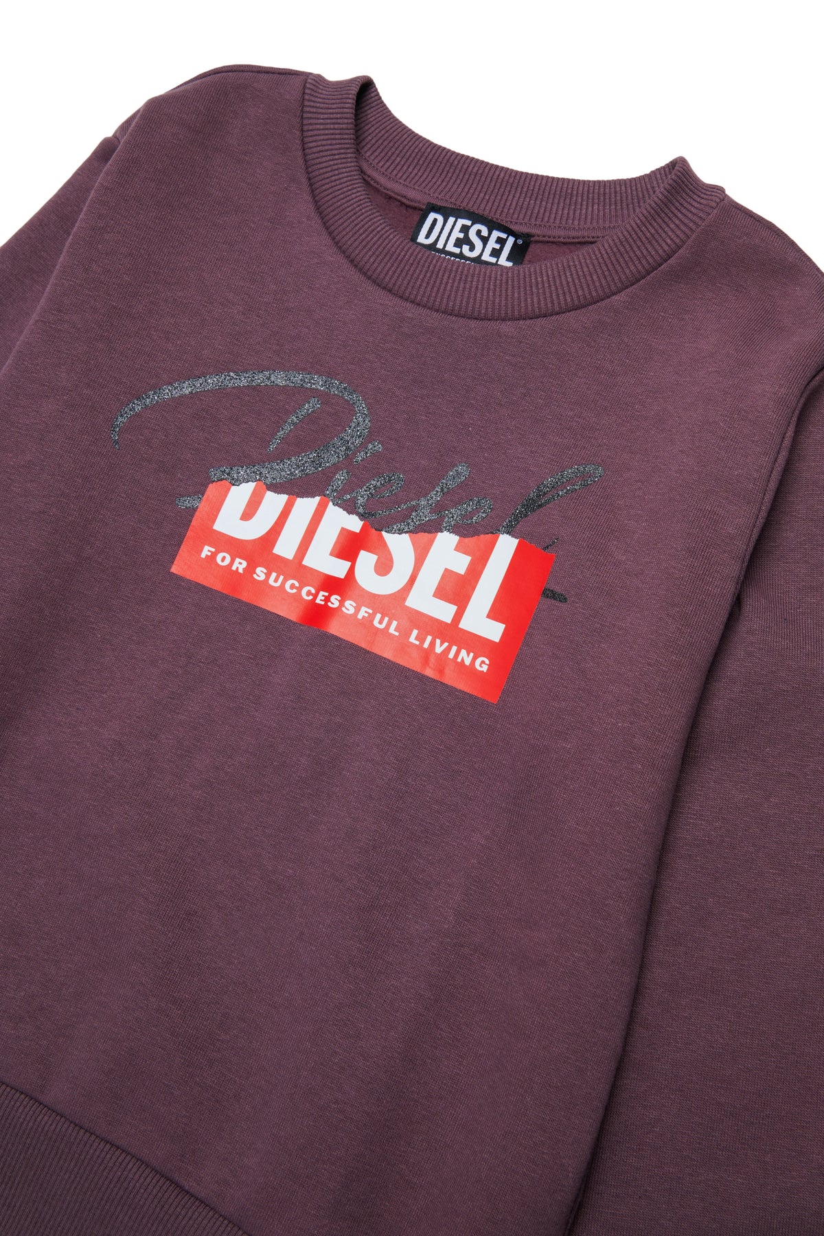 Sweatshirt mit Rundhalsausschnitt und Logo