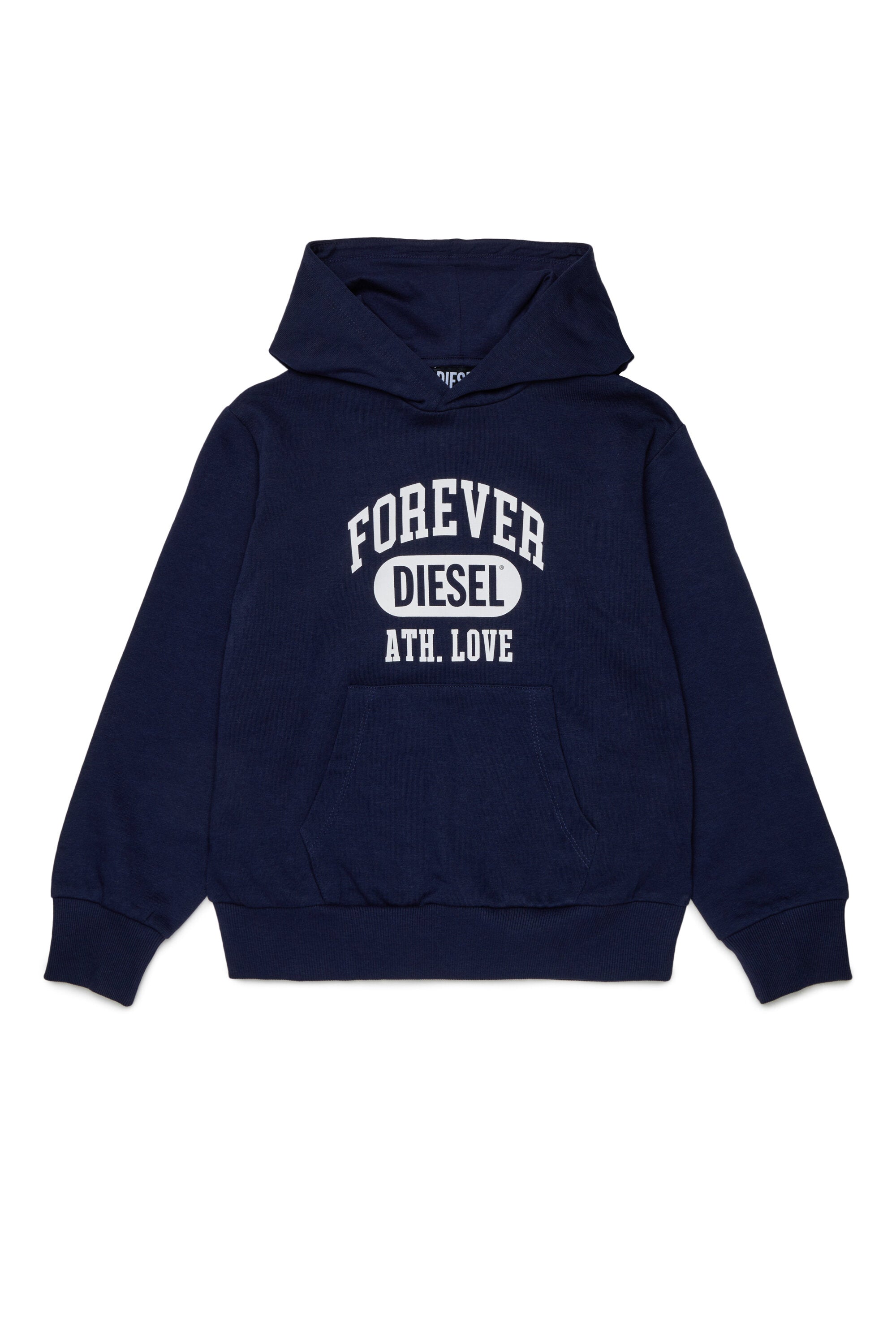 Felpa hoodie con logo