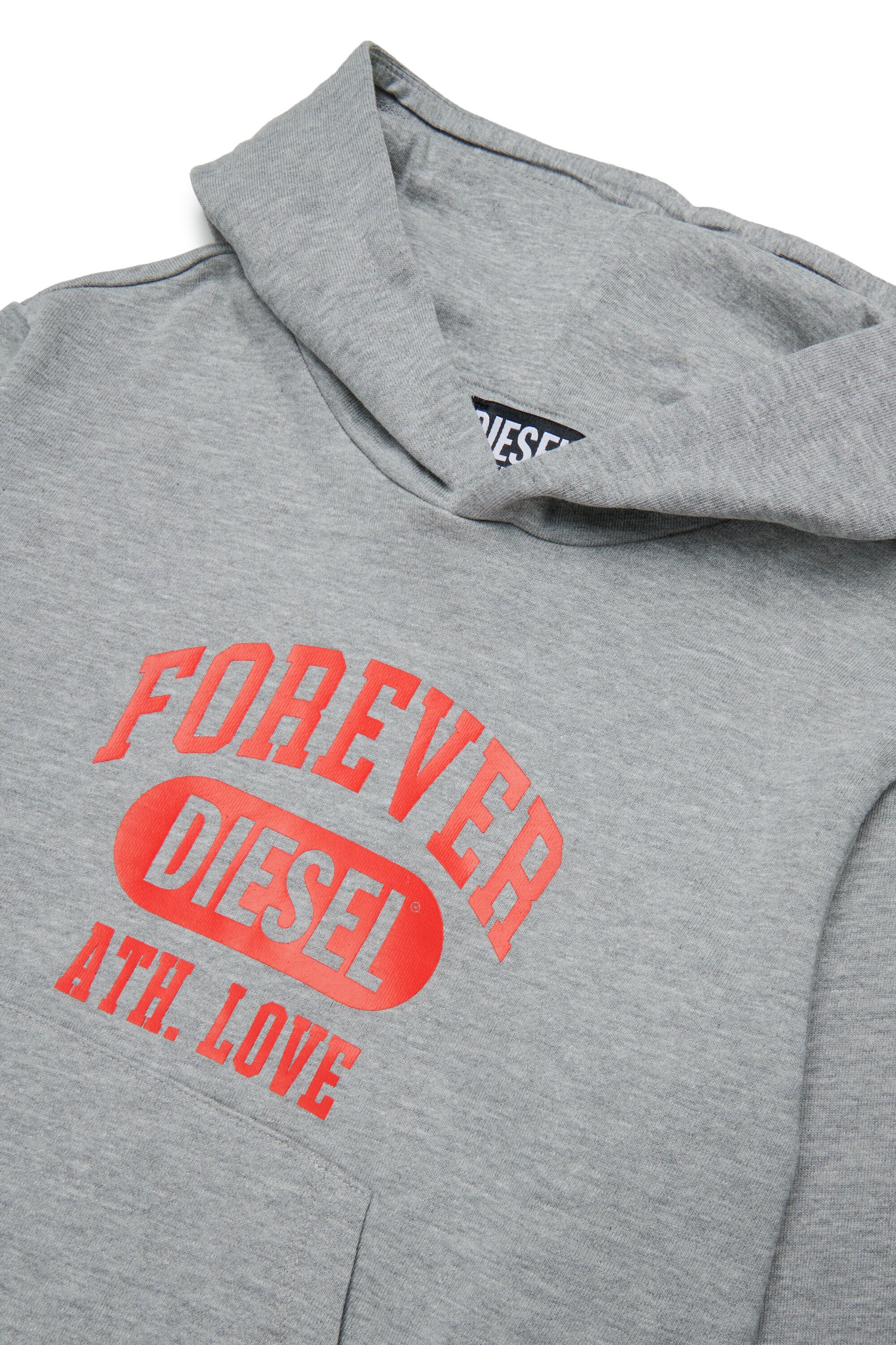 Felpa hoodie con logo