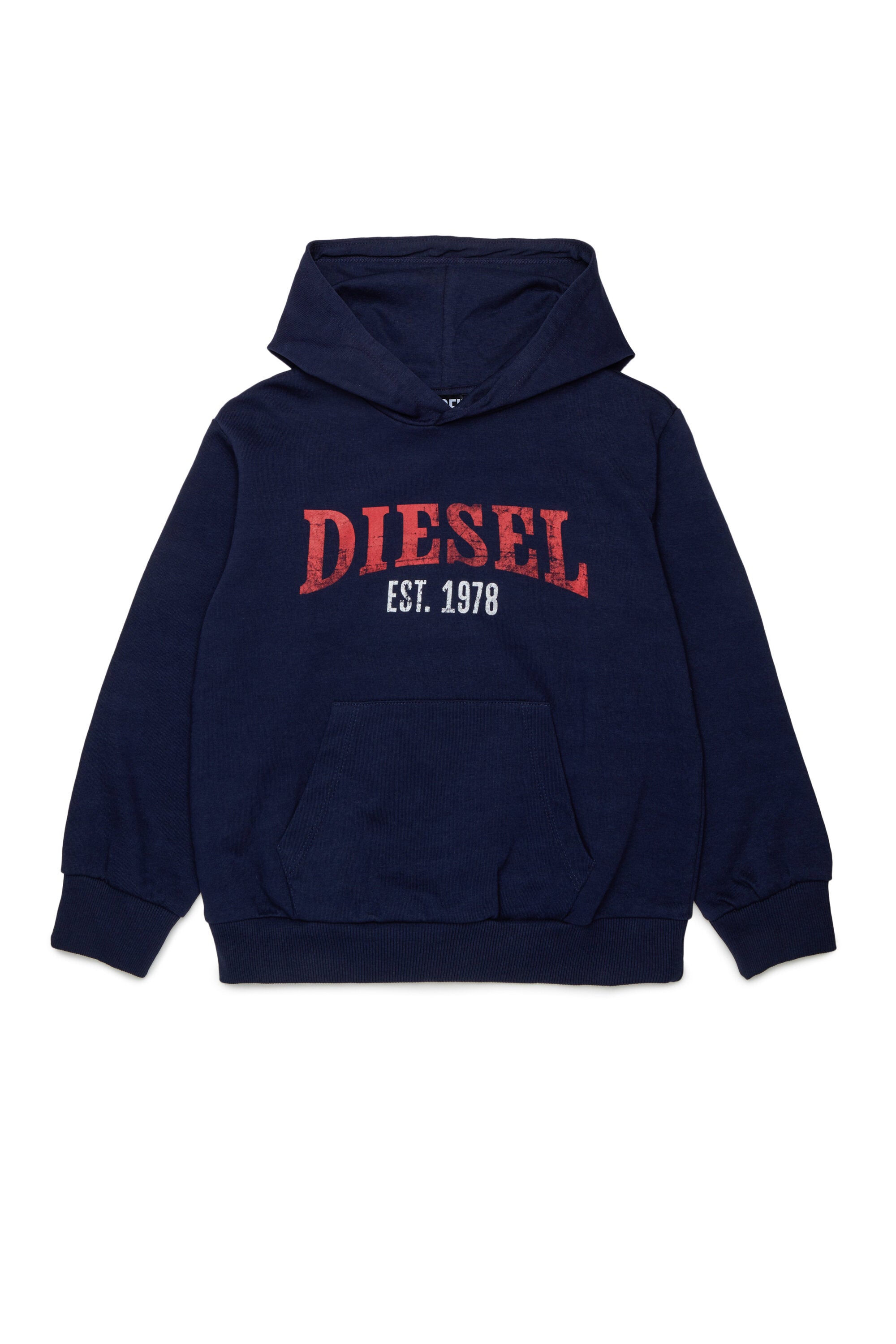 Sweatshirt mit Kapuze und Logo