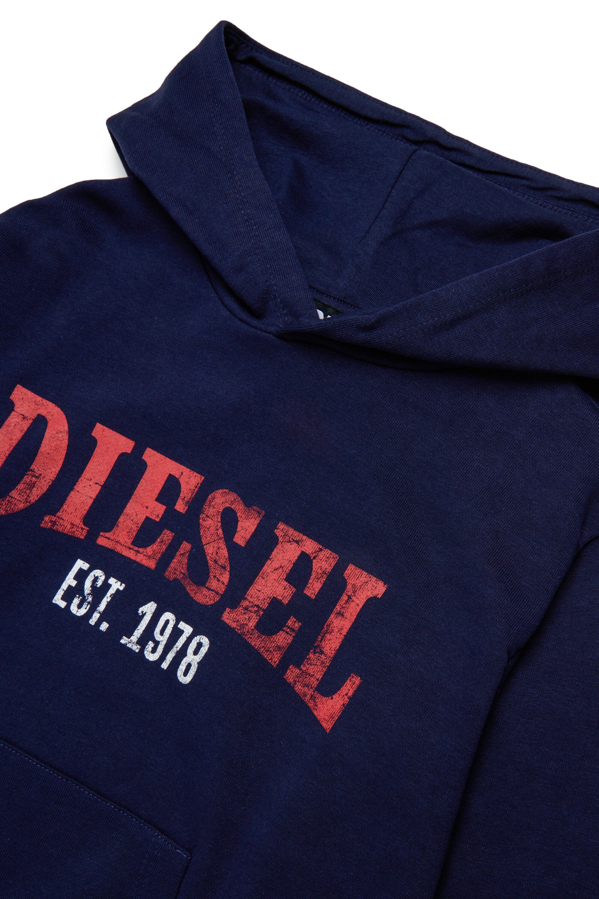 Sweatshirt mit Kapuze und Logo