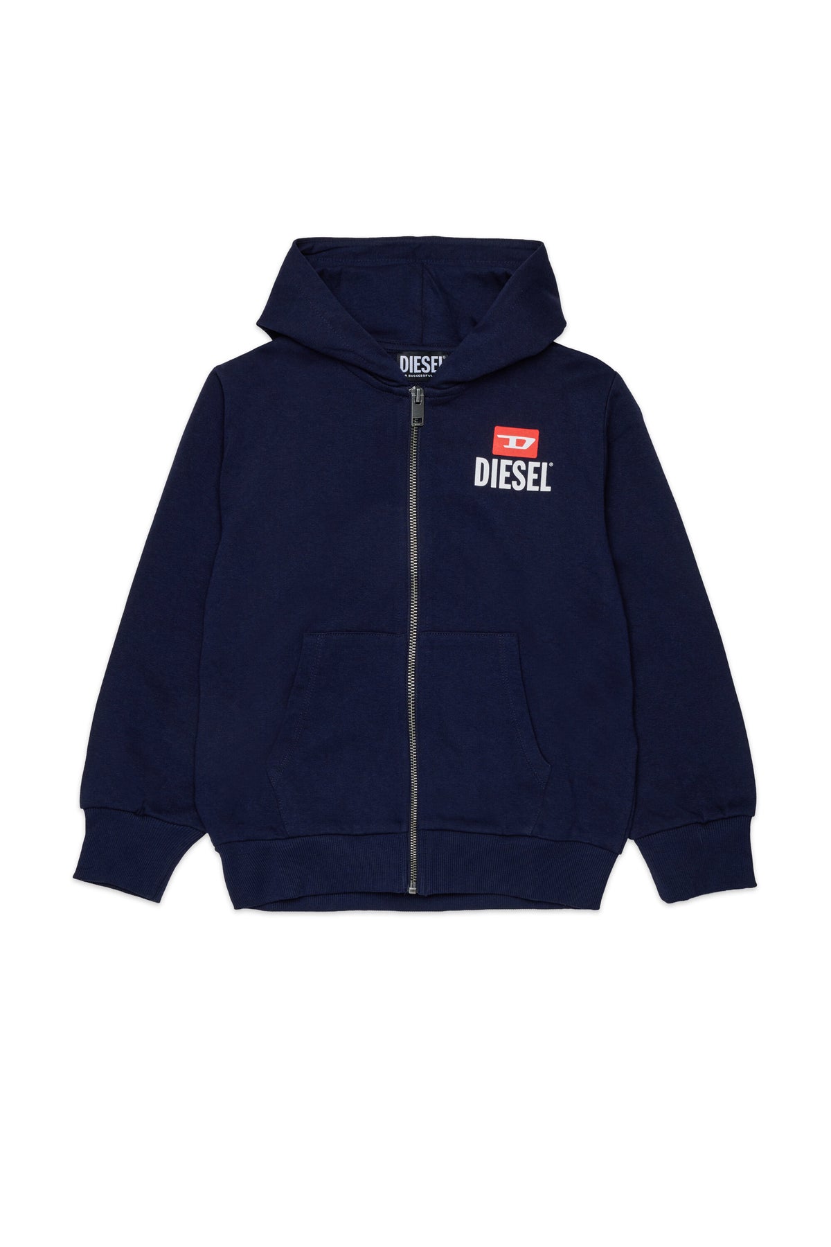 Sweat-shirt zippé intégralement avec logo