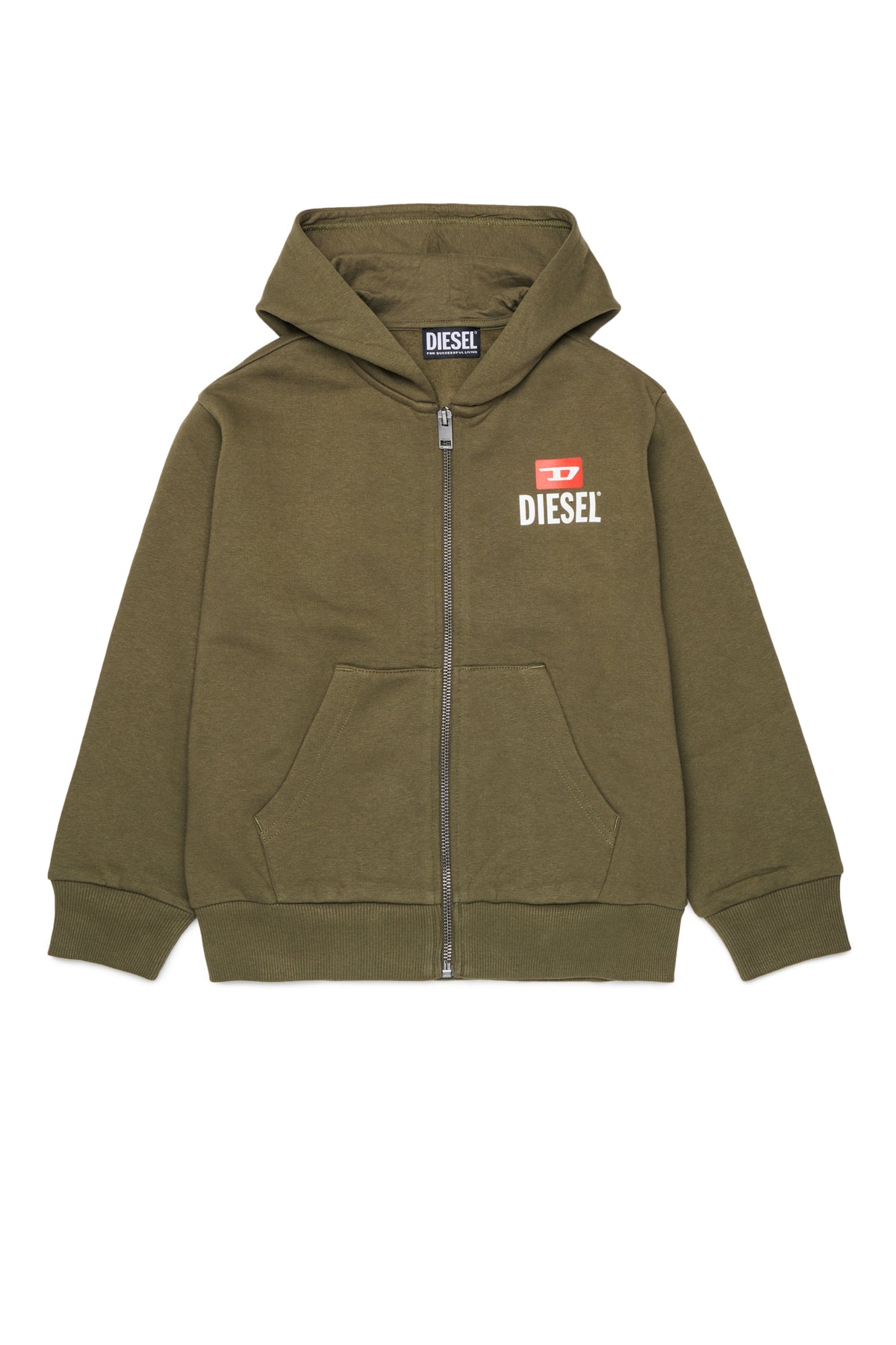 Sweat zippé avec logo