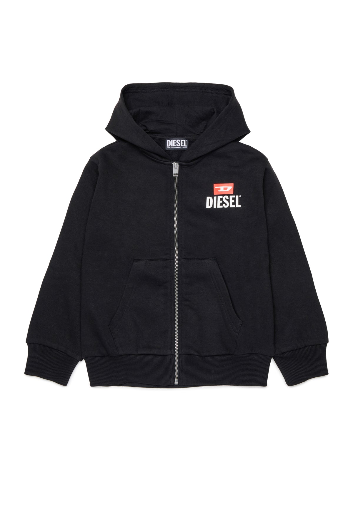 Sweat zippé avec logo