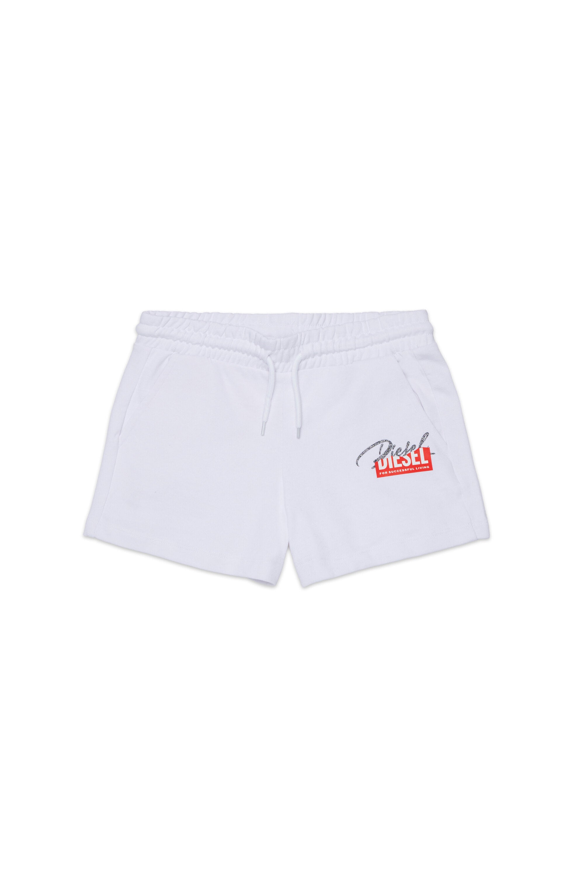 Shorts in felpa con logo