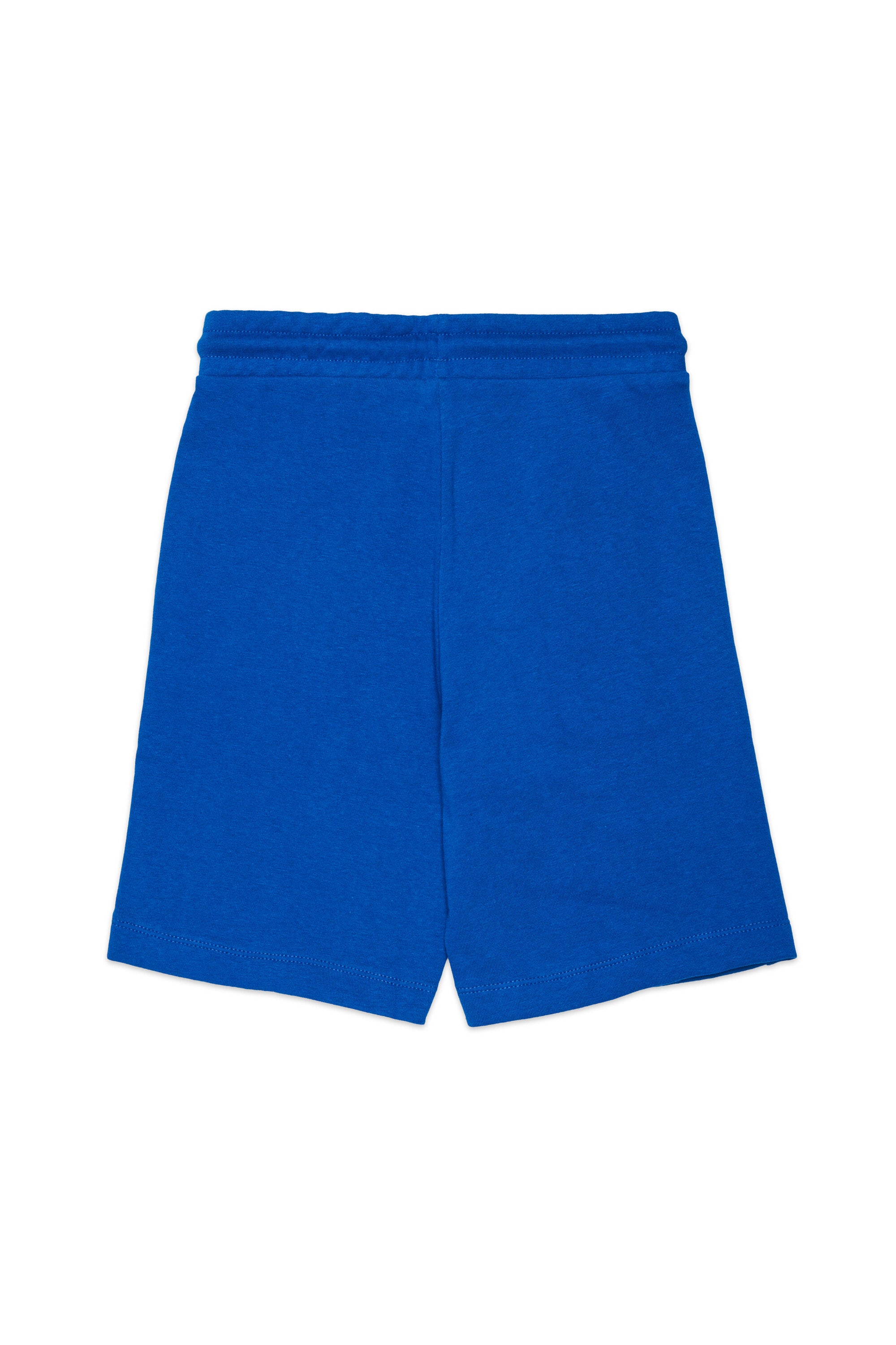 Fleece shorts with logo