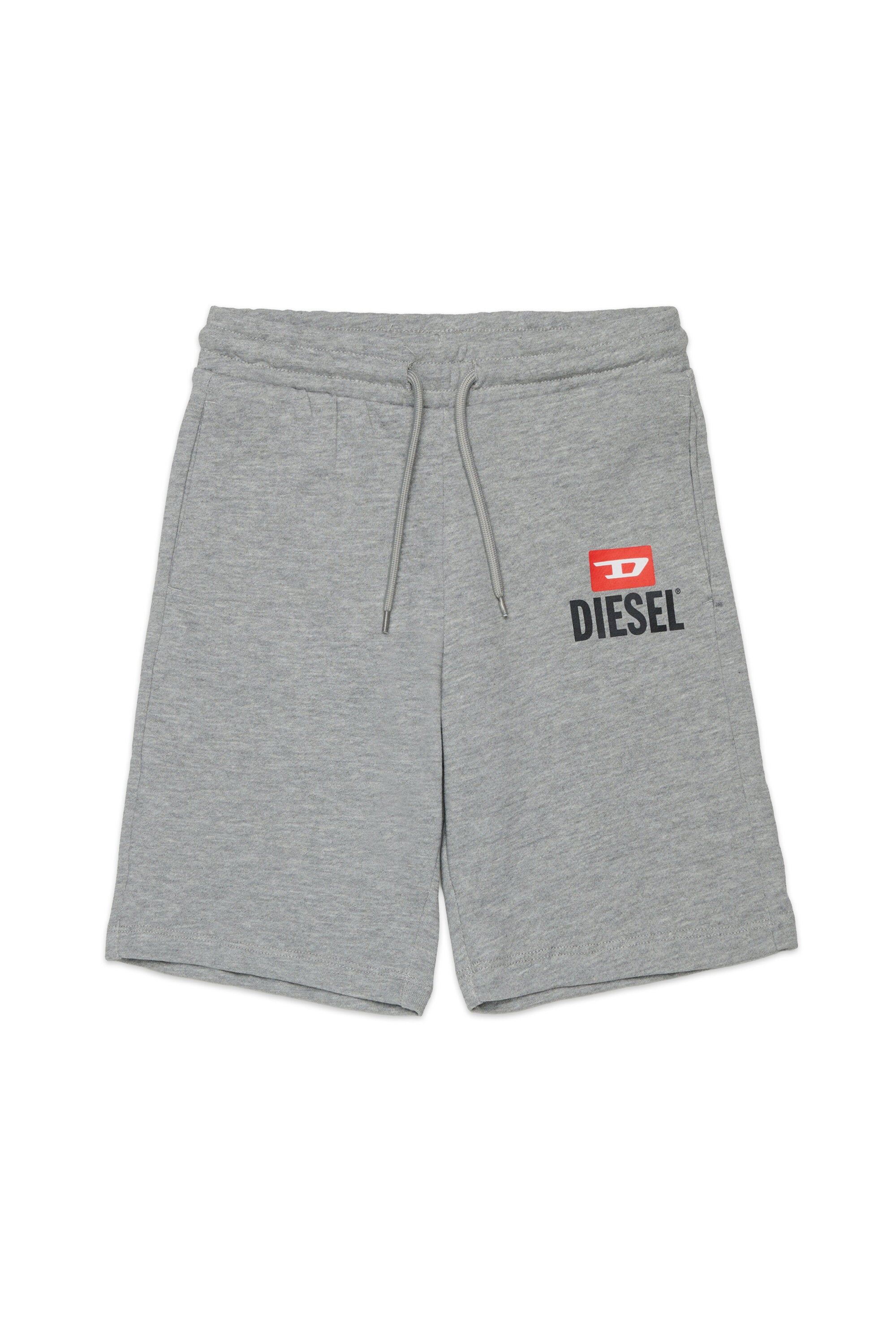 Shorts in felpa con logo