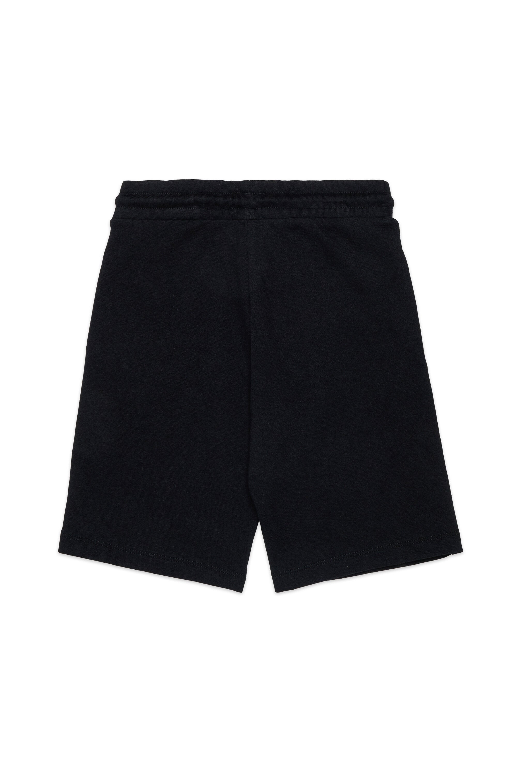 Shorts in felpa con logo