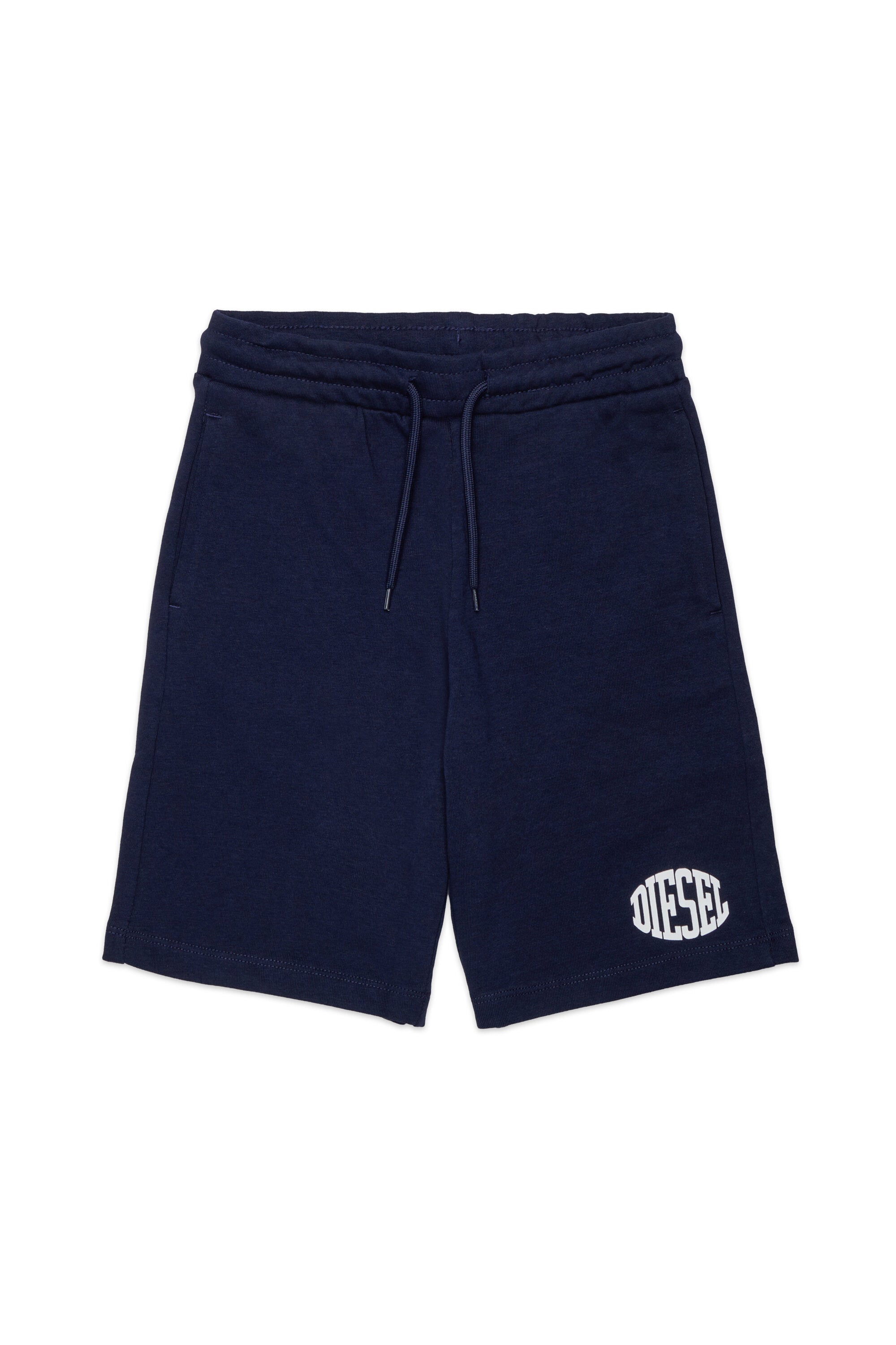 Shorts in felpa con logo