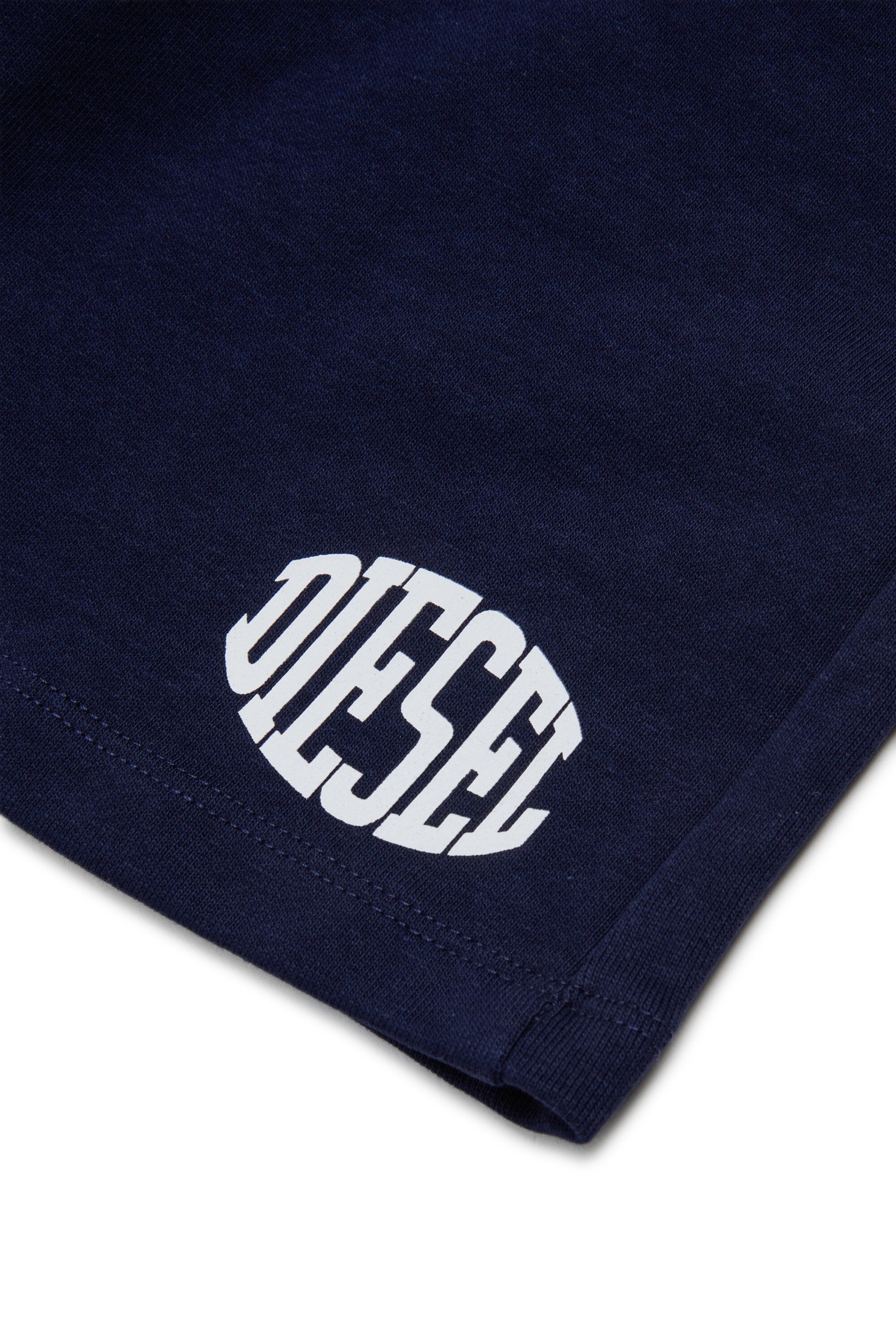 Shorts in felpa con logo