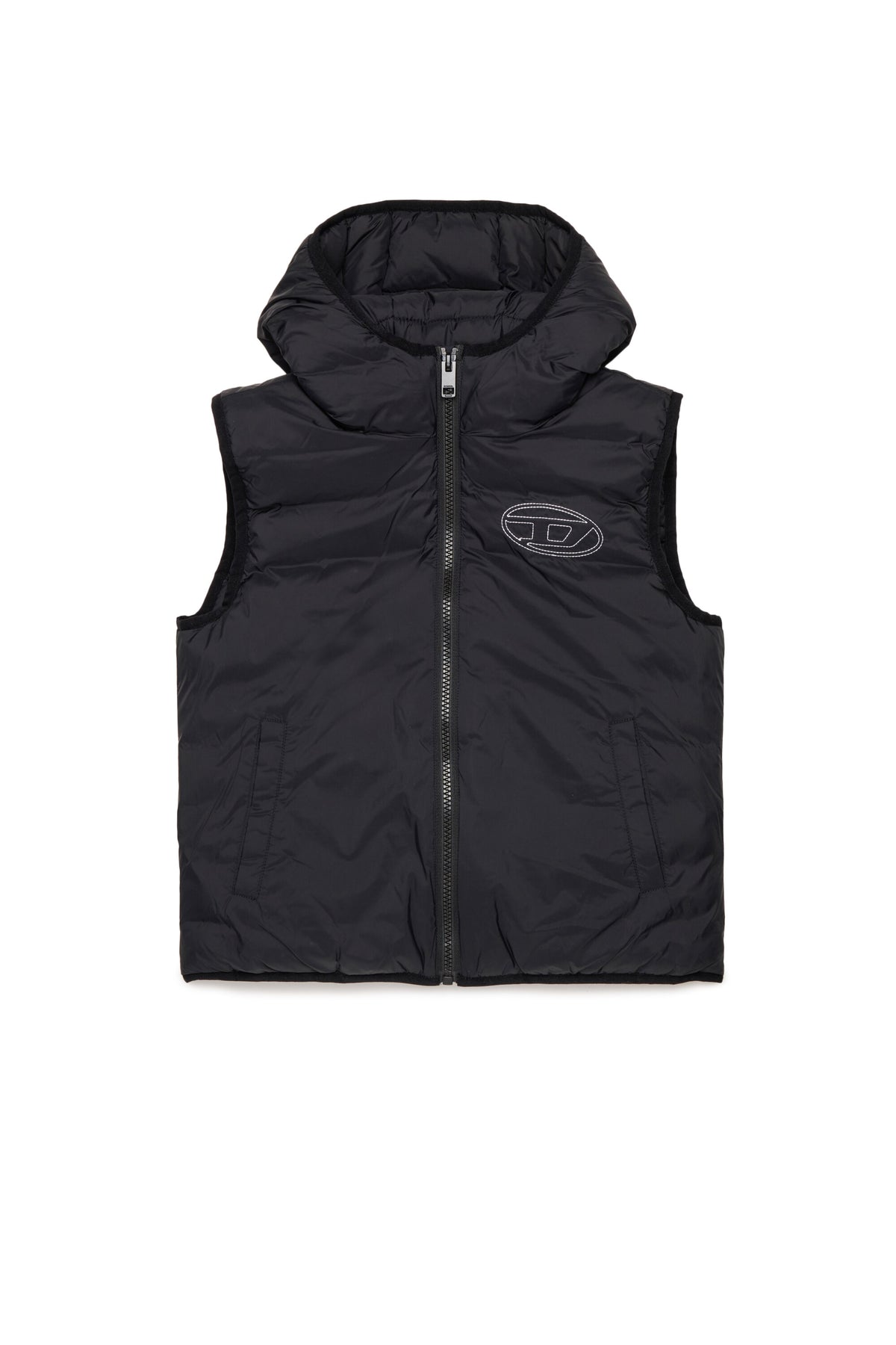 Gilet leggero imbottito con logo