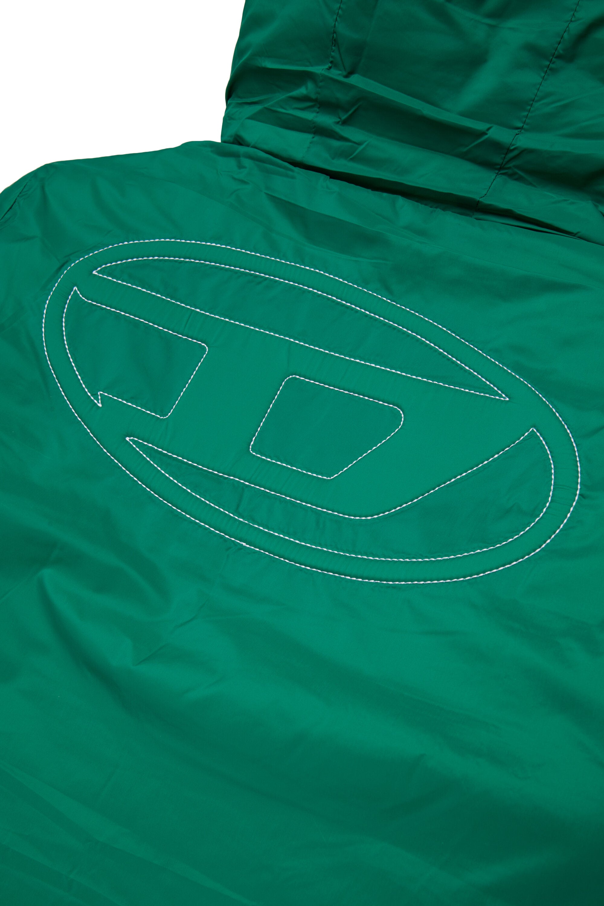 Giacca imbottita con logo stampato