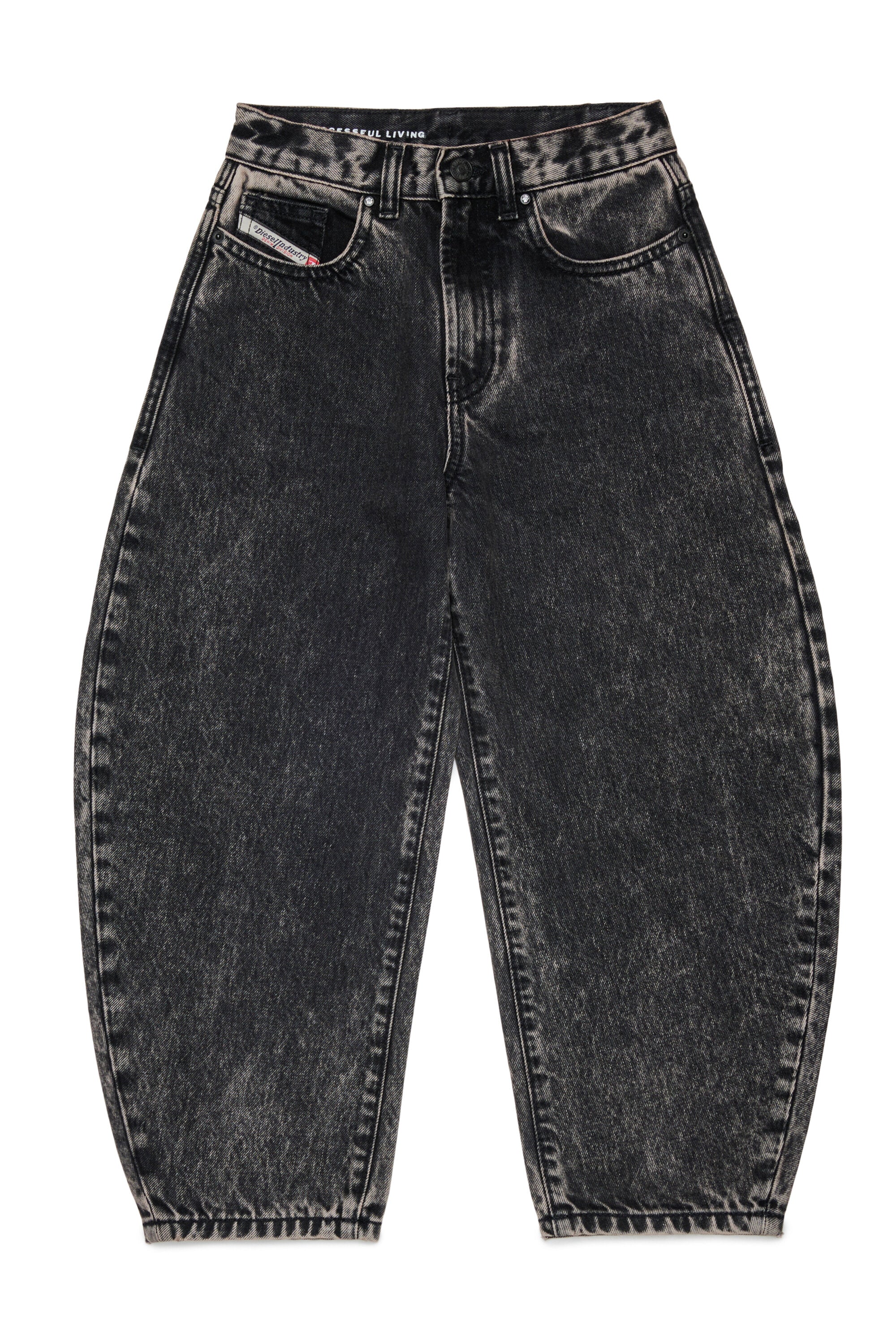 Jean relaxed fit gris délavé - D-Milty