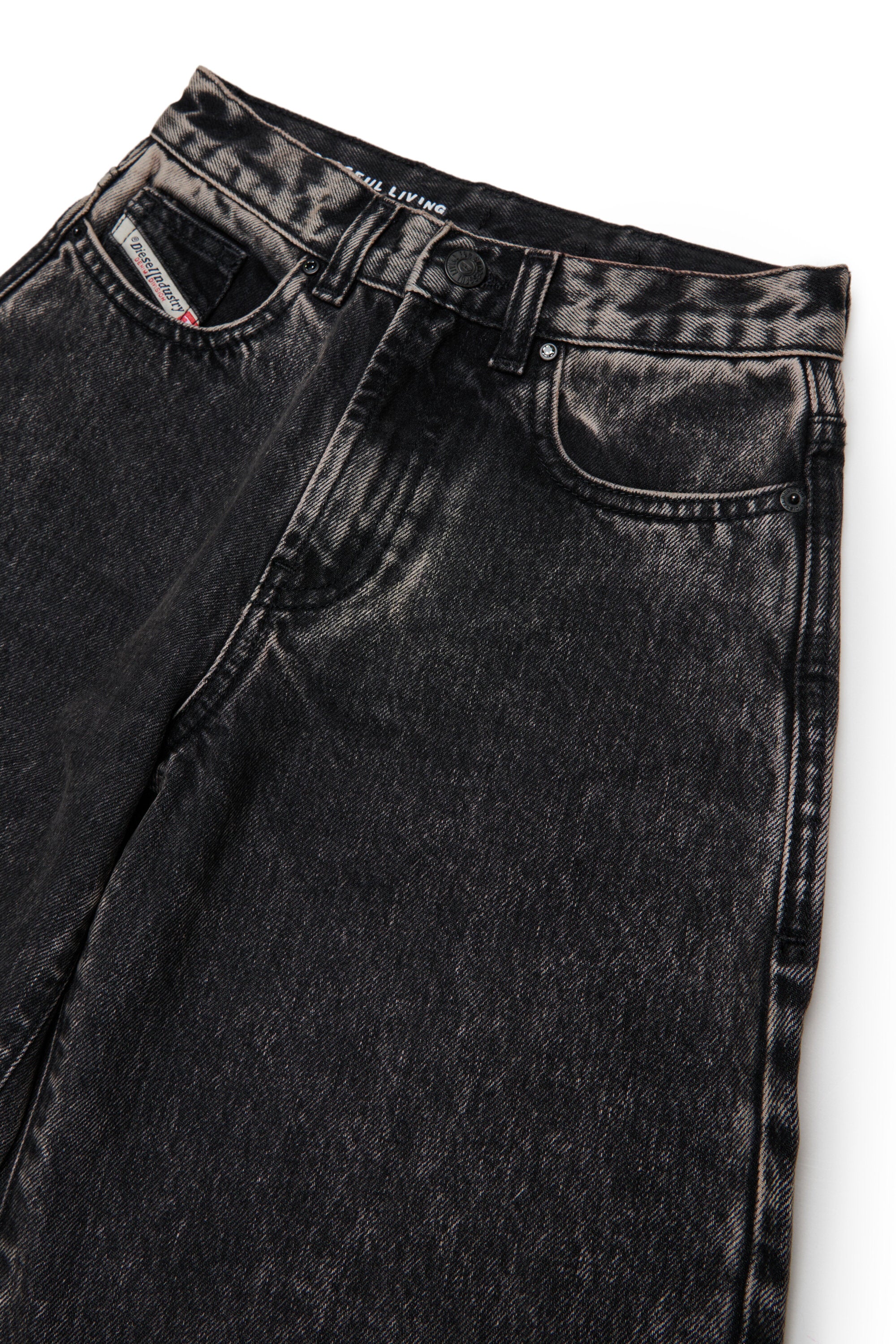 Jean relaxed fit gris délavé - D-Milty