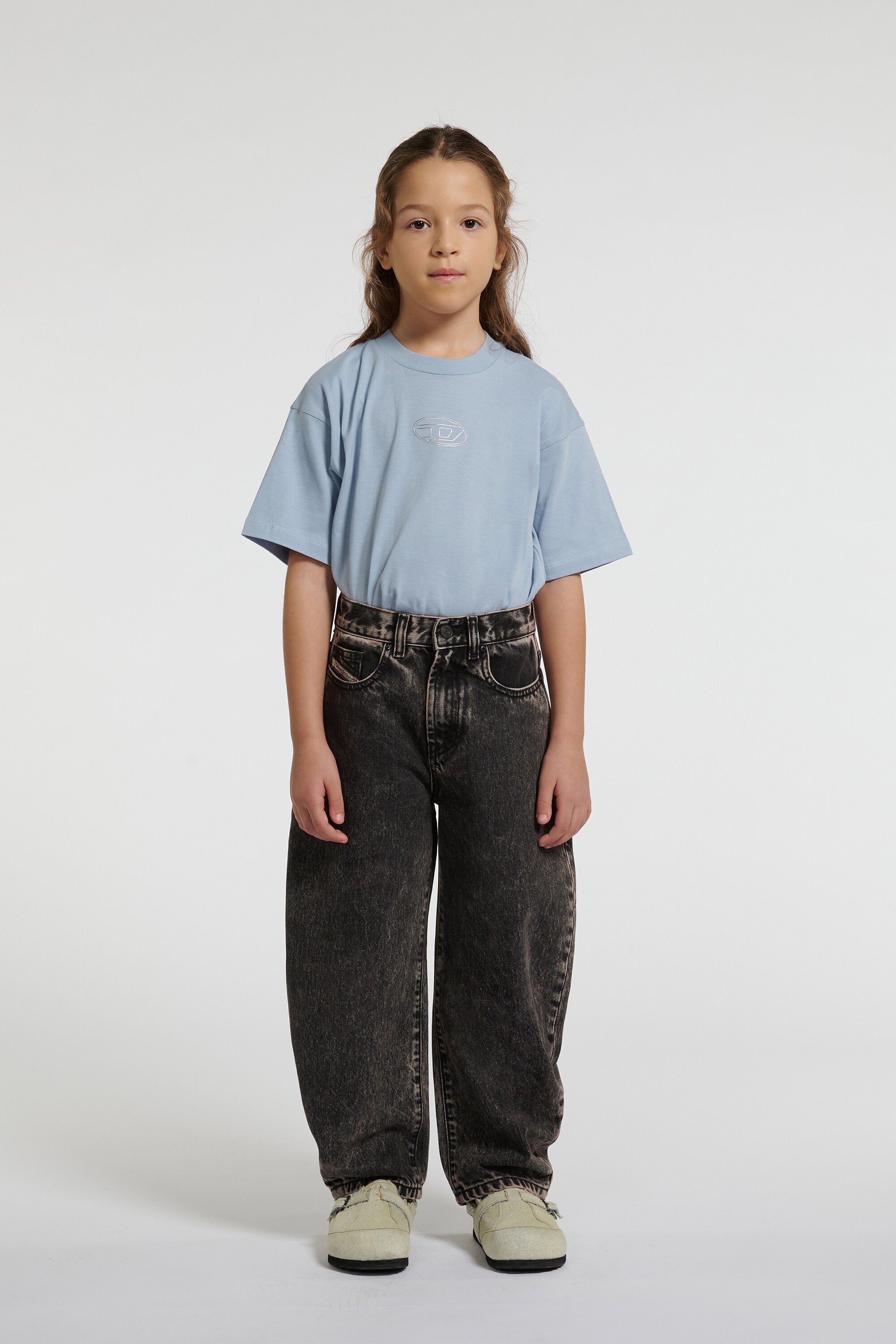 Jean relaxed fit gris délavé - D-Milty
