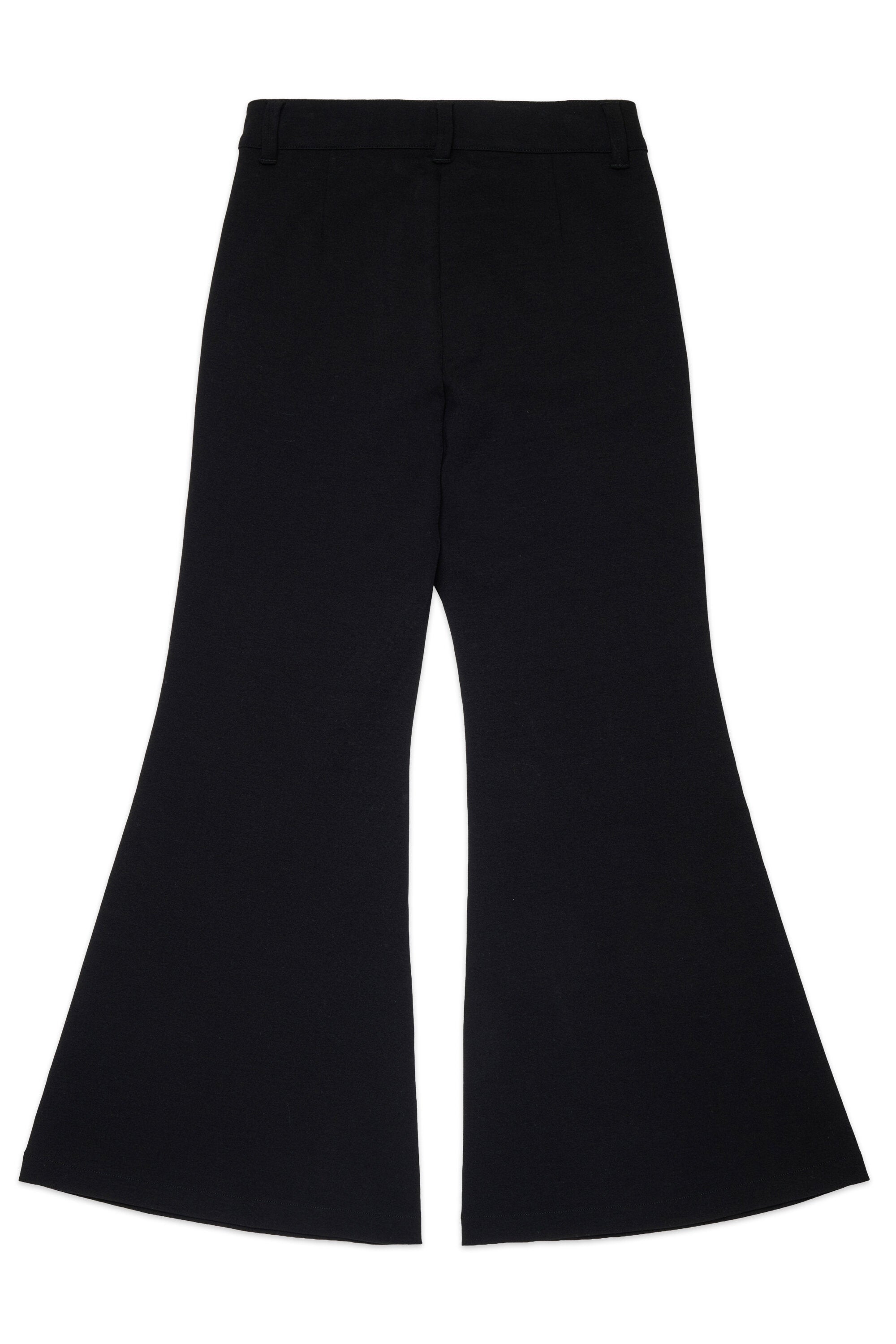Pantalon en maille coupe flare