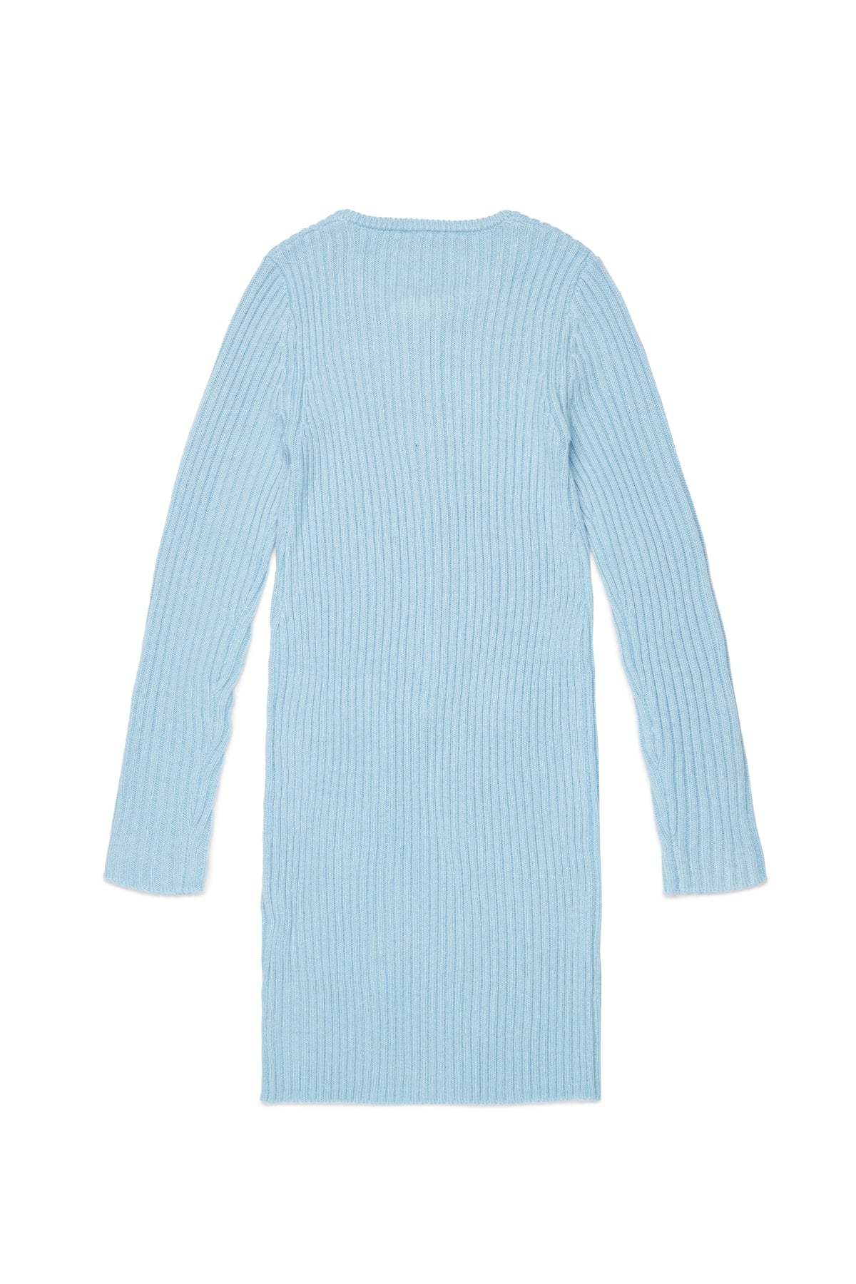 Robe midi en maille avec logo