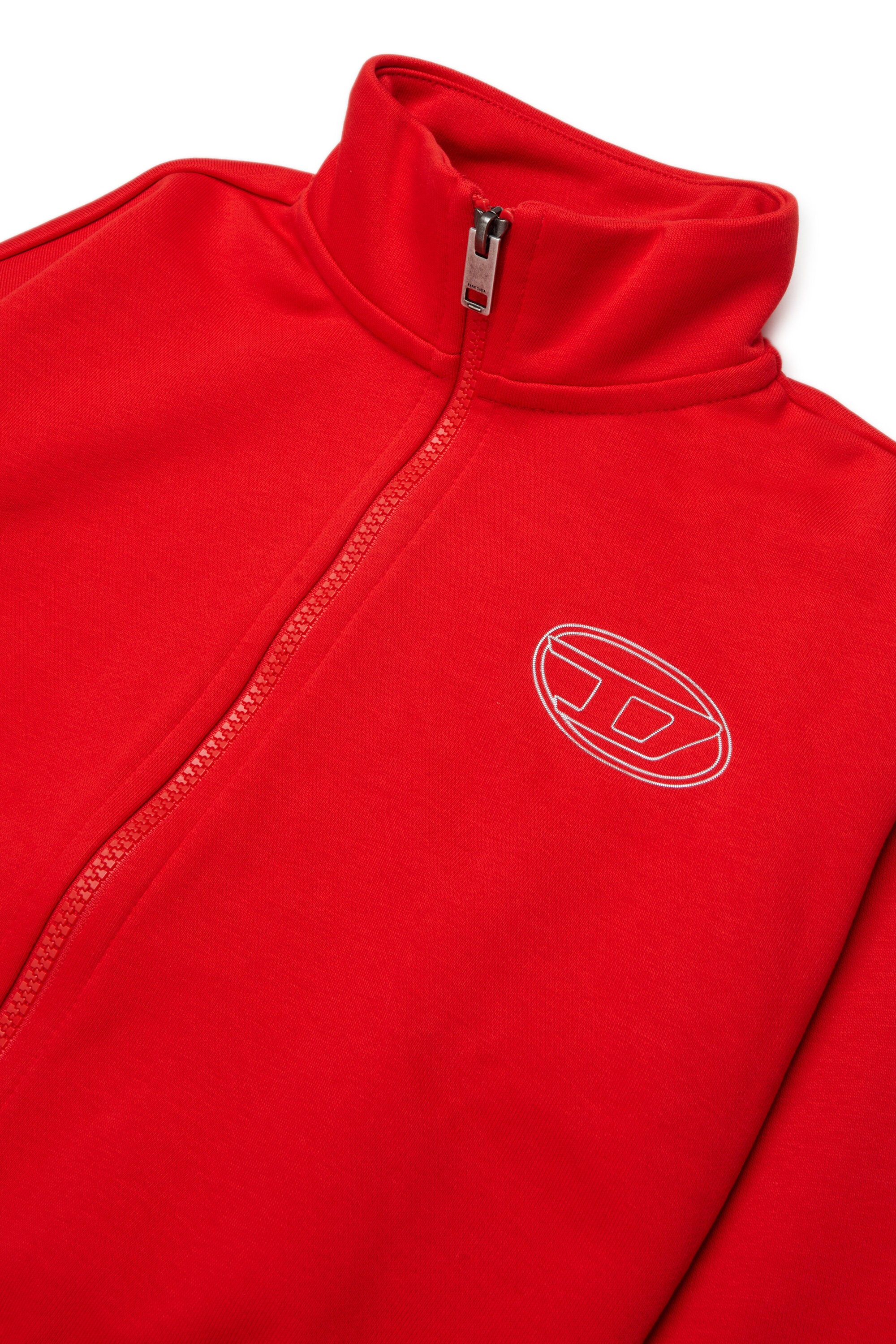 Sweat zippé avec logo