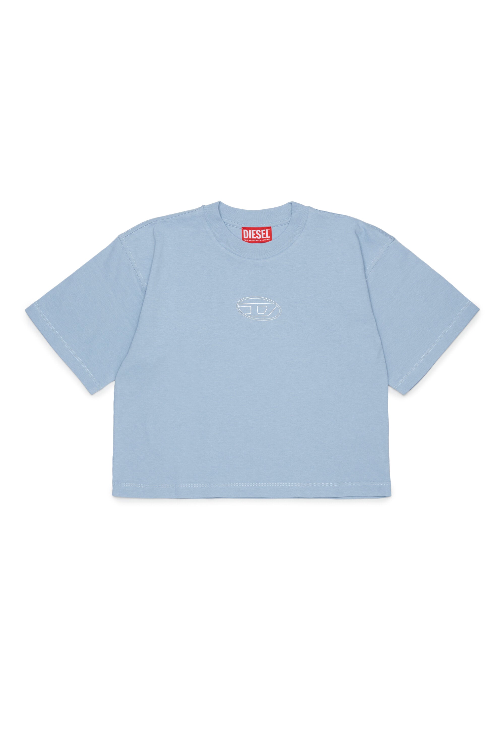 T-shirt with Oval D logo