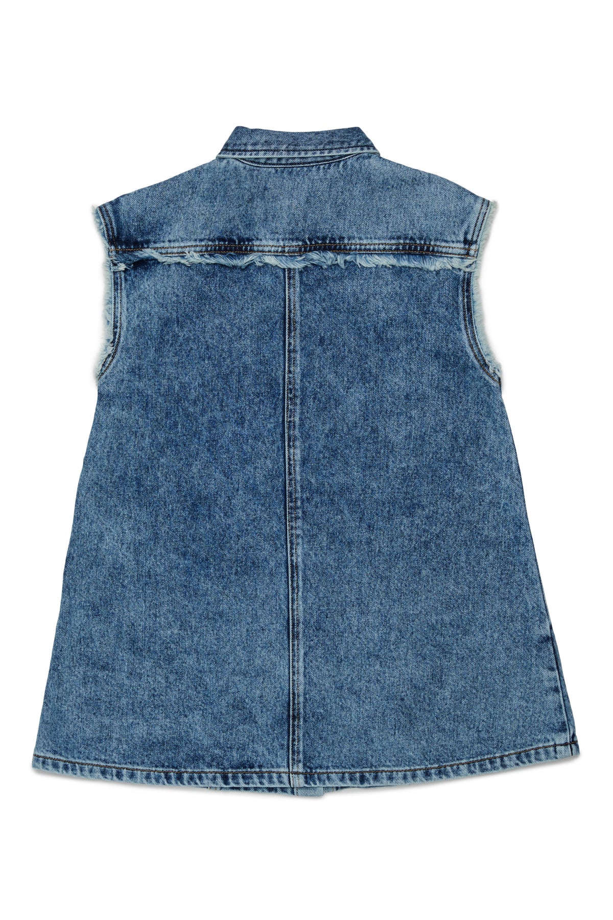 Robe en denim sans manches