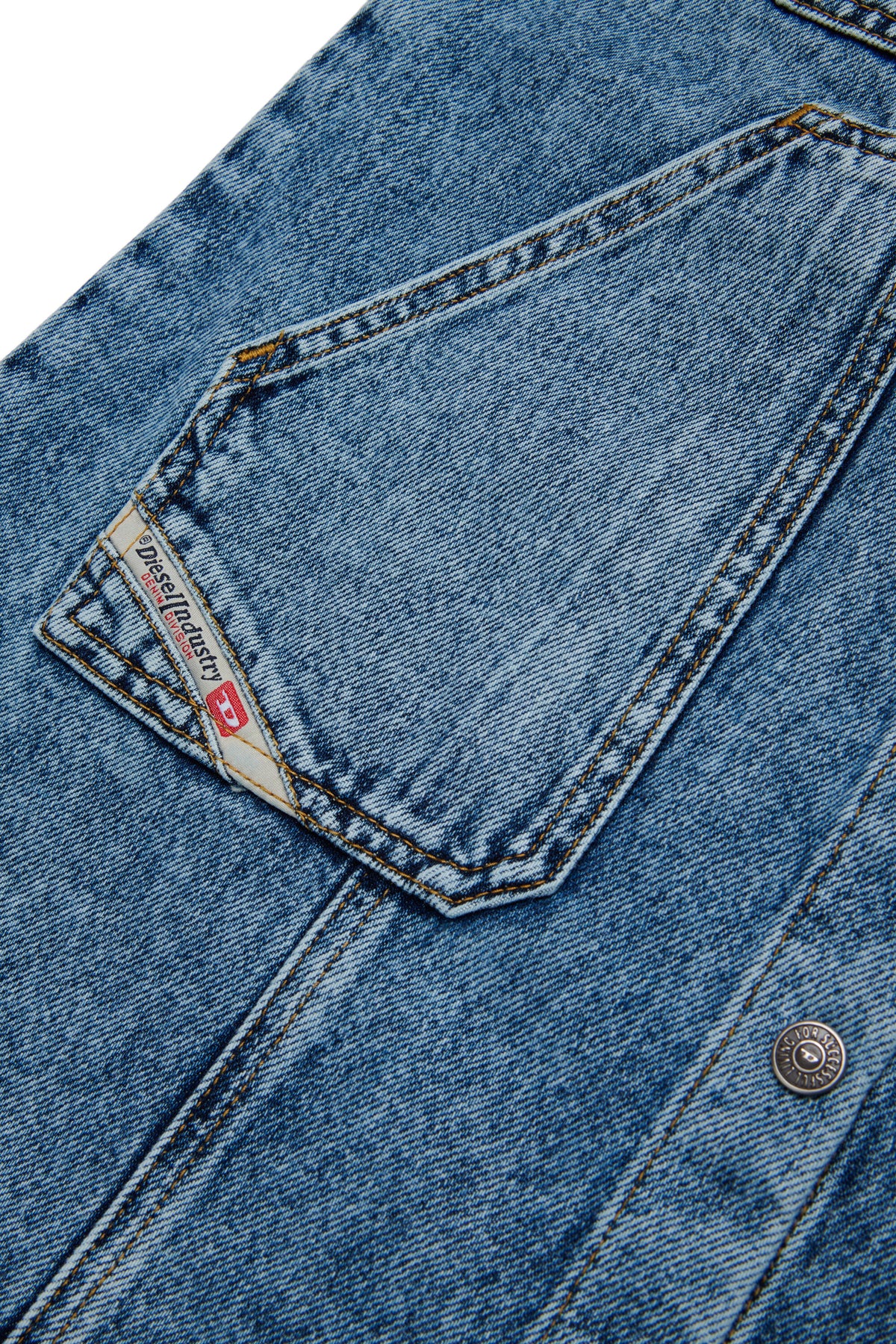 Robe en denim sans manches