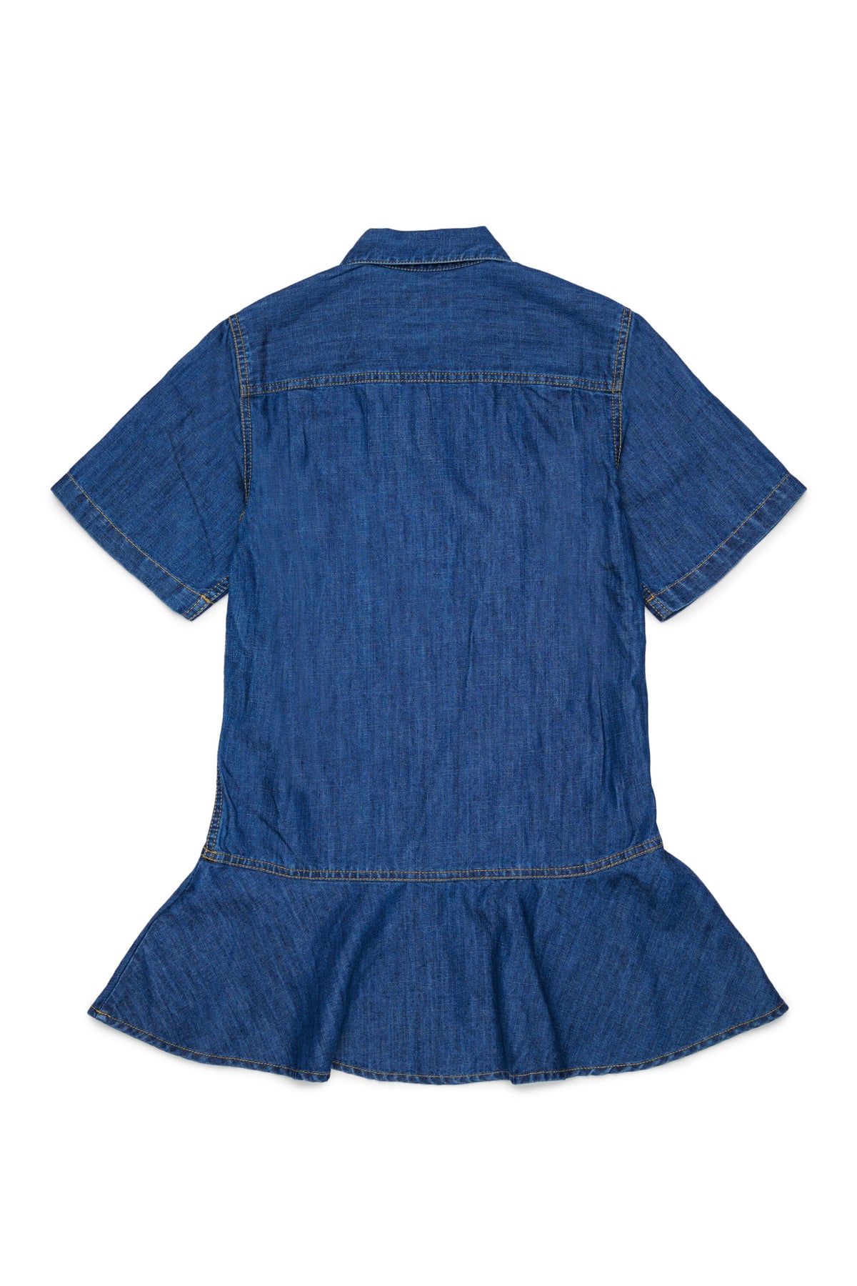 Denimkleid mit Logo