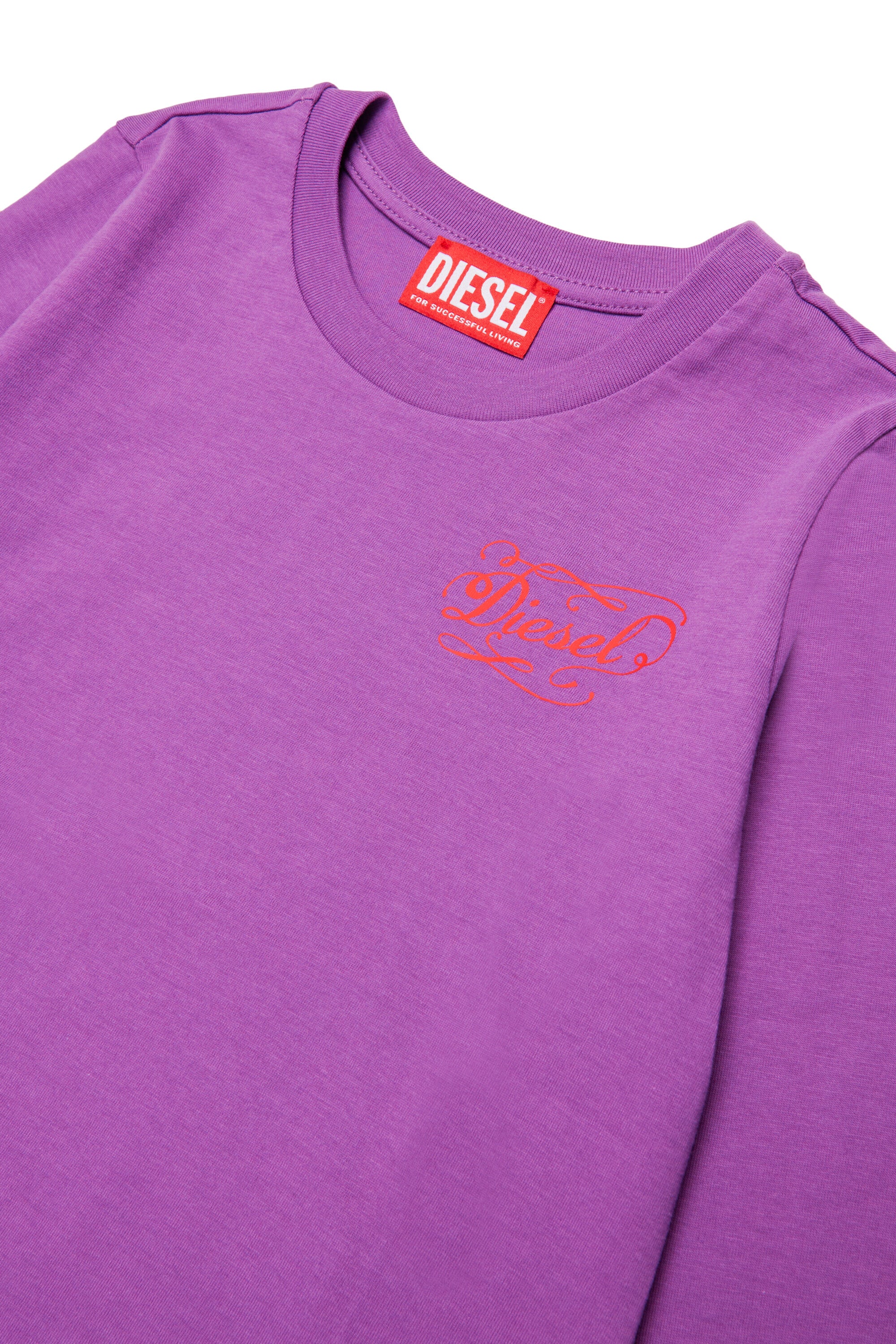 T-shirt maniche lunghe con logo