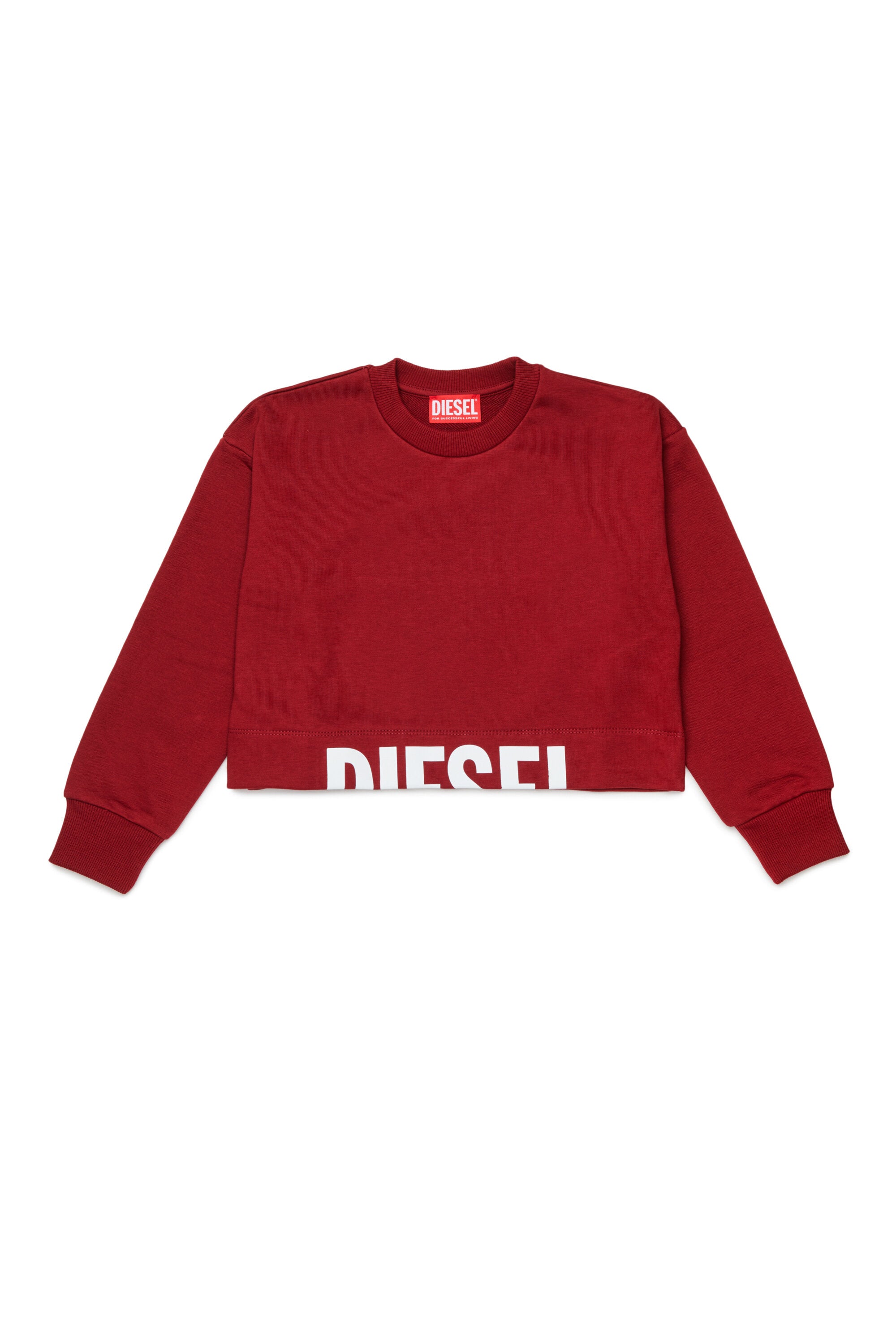 Crew-neck sweatshirt with logo