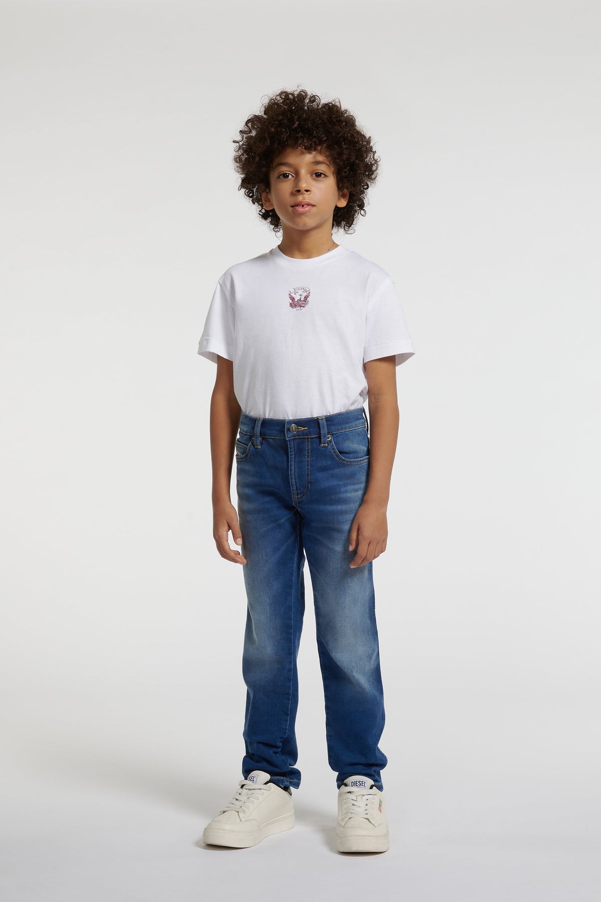 JoggJeans® corte slim lavado azul medio - D-Veel