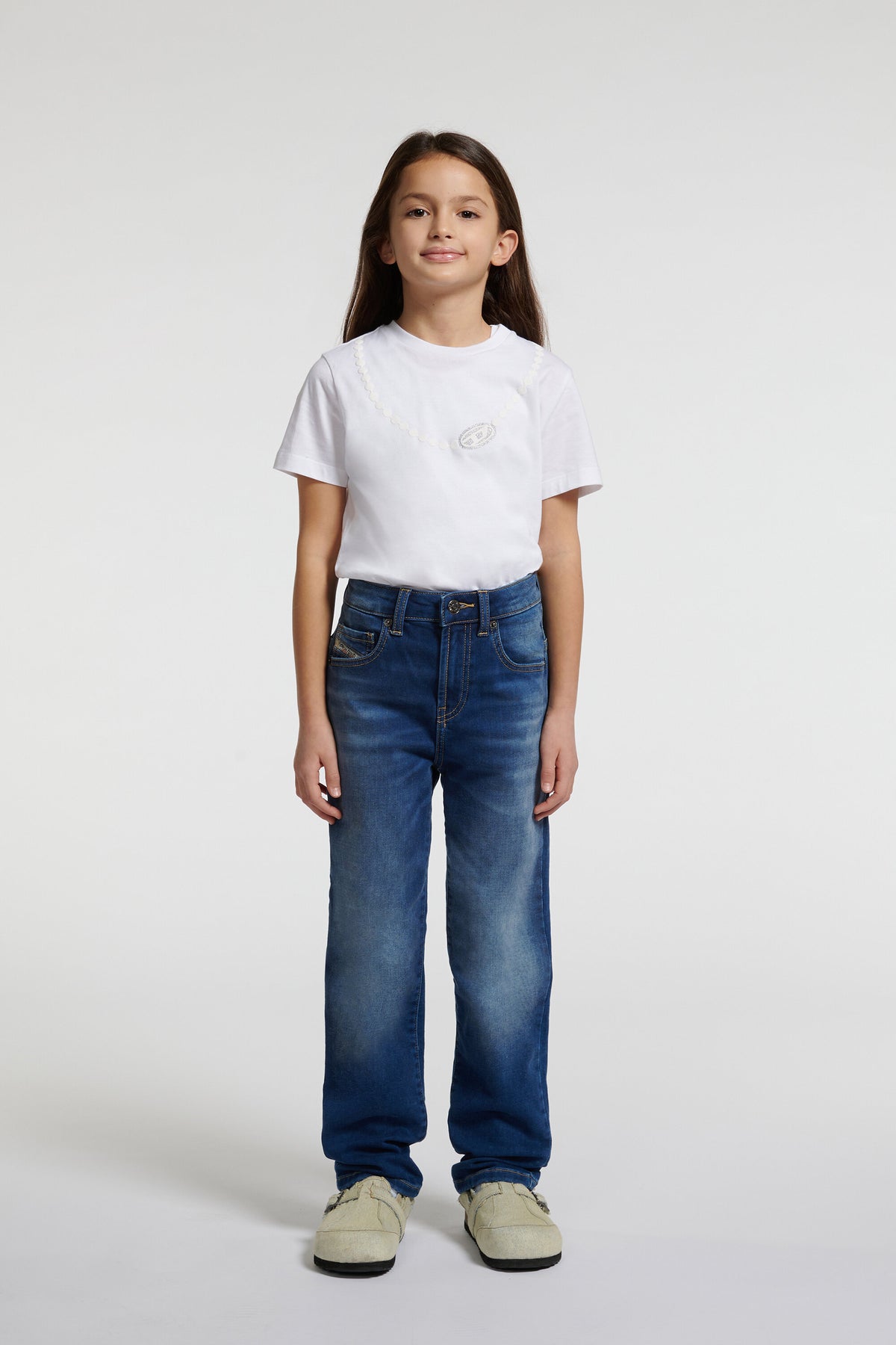 JoggJeans® Regular-Passform, mittlere Waschung in Blau - D-Ilia