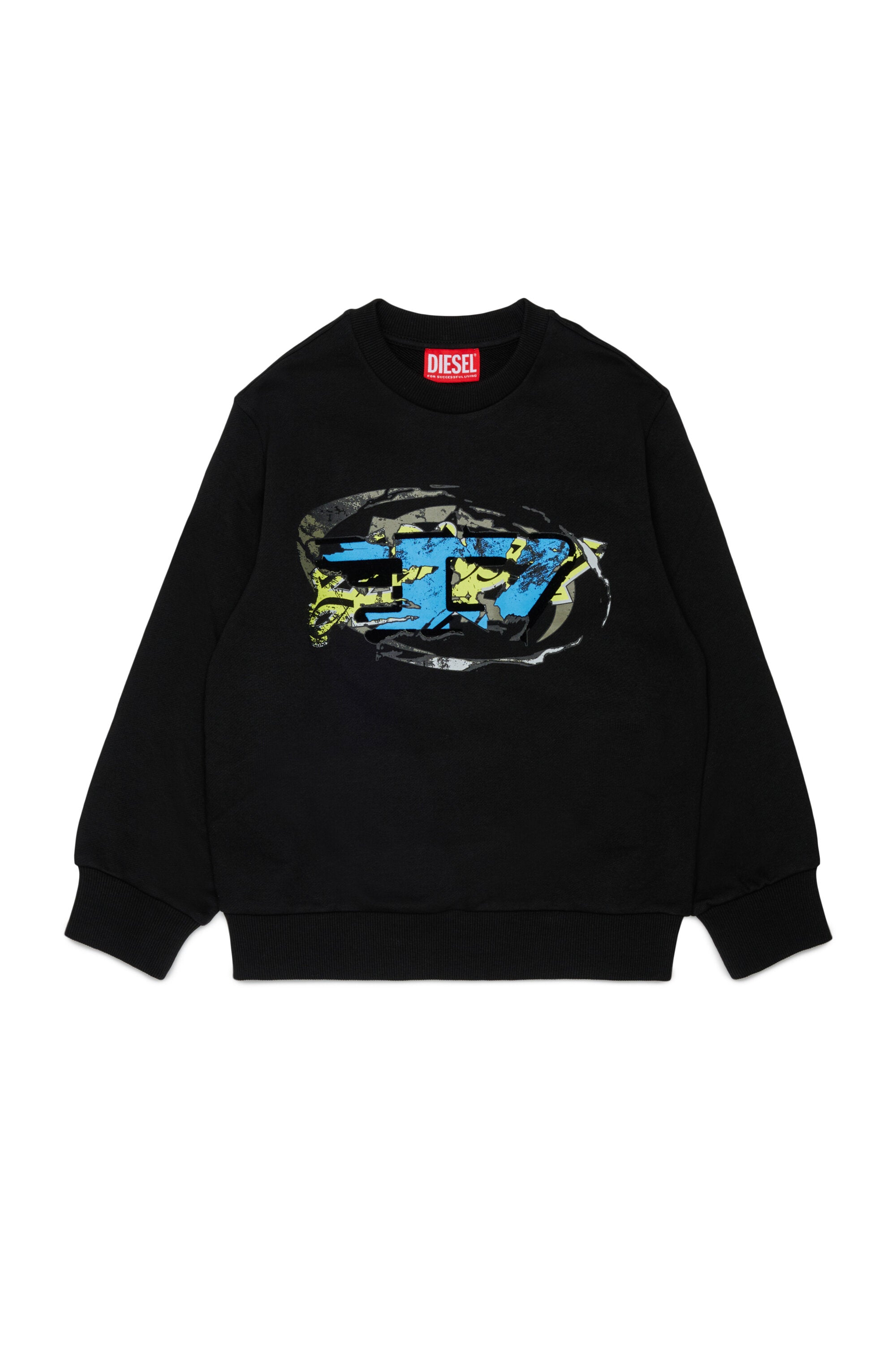Sudadera de cuello redondo con logo