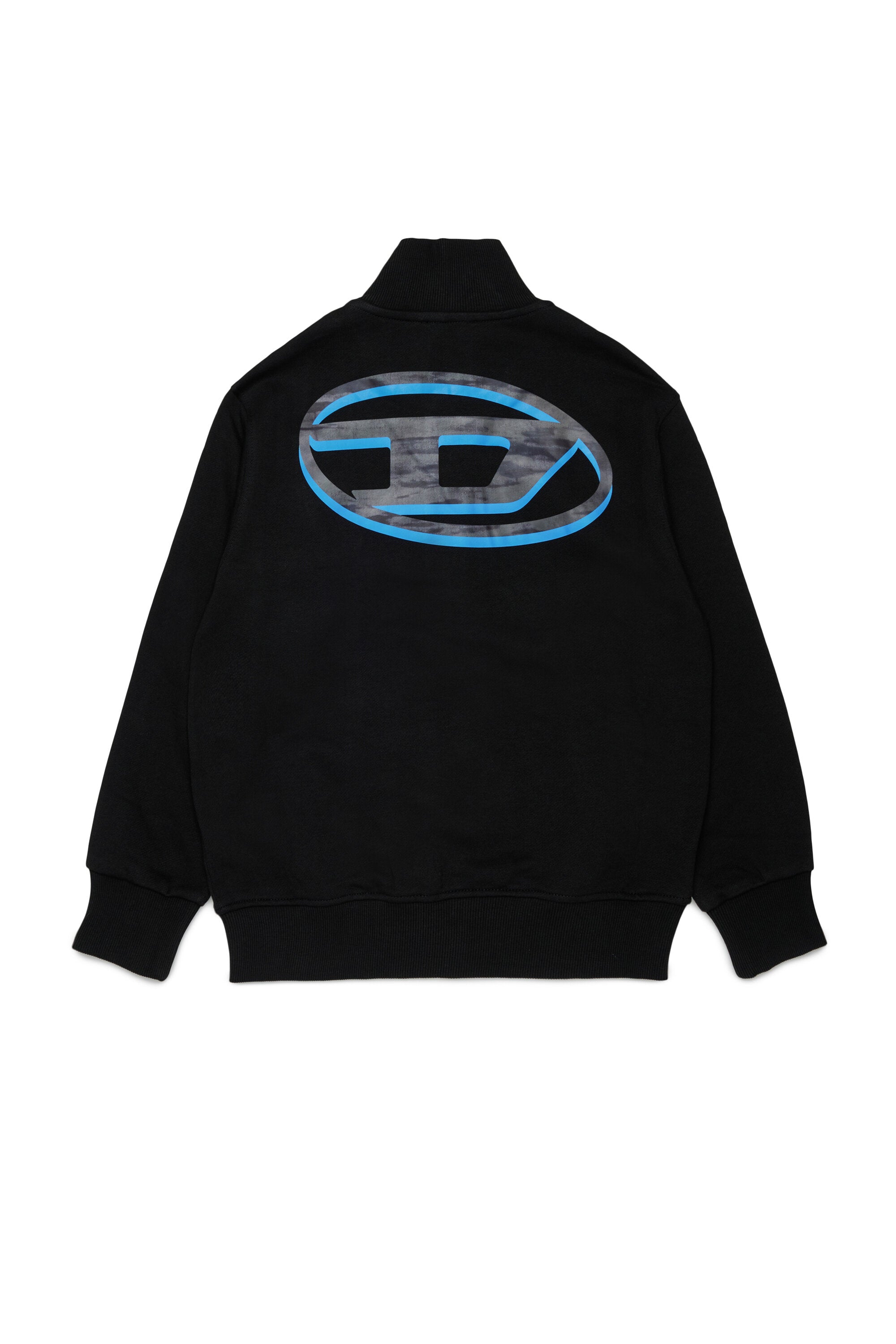 Sweatshirt mit Reißverschluss und Logo