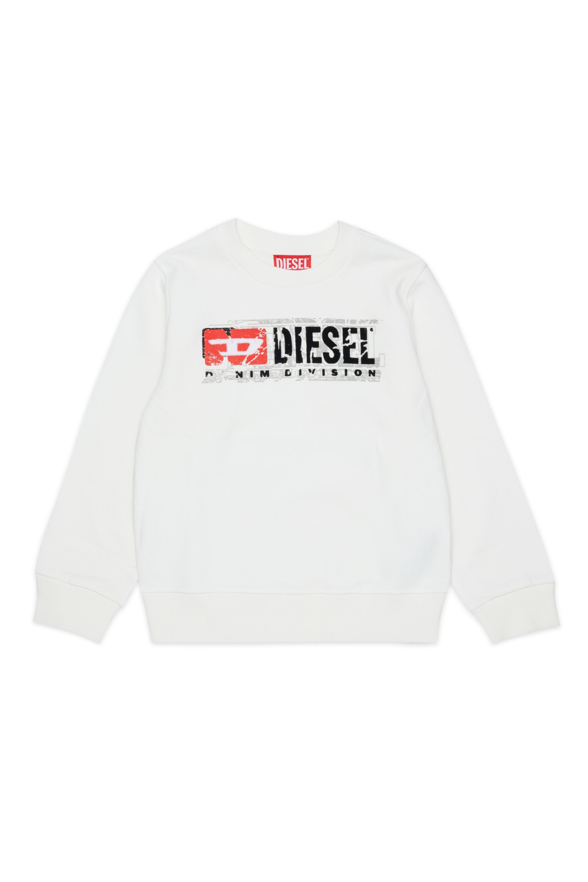 Felpa girocollo con logo