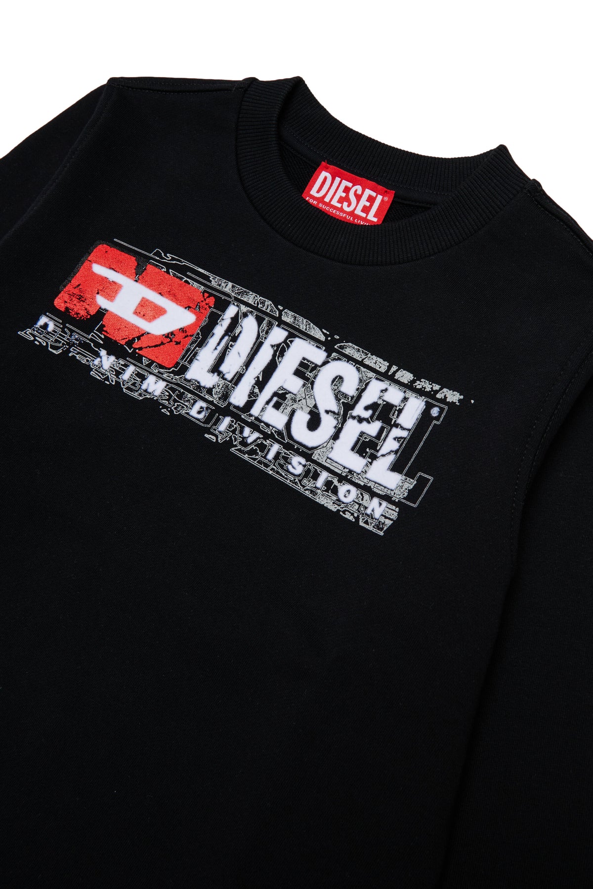 Sweat-shirt col rond avec logo