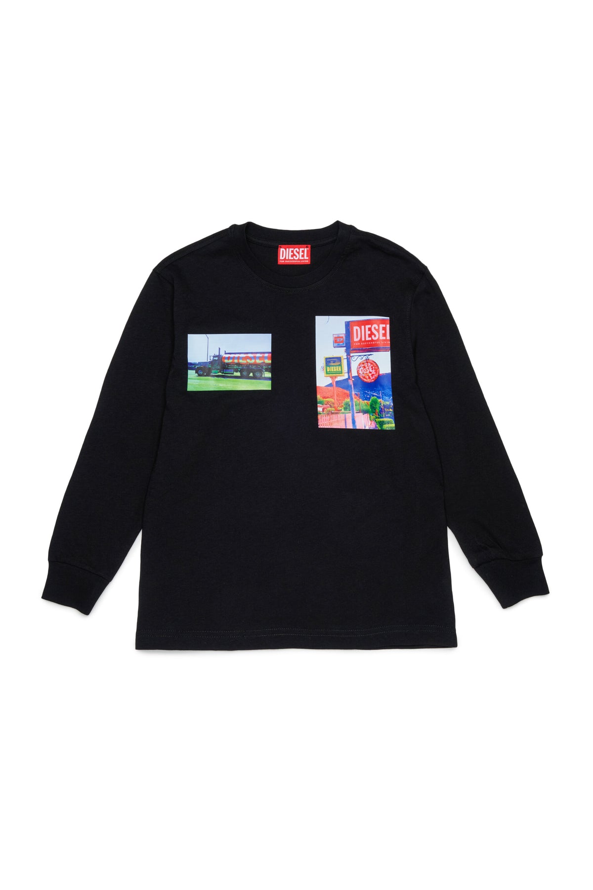 Langarm-T-Shirt mit Logo